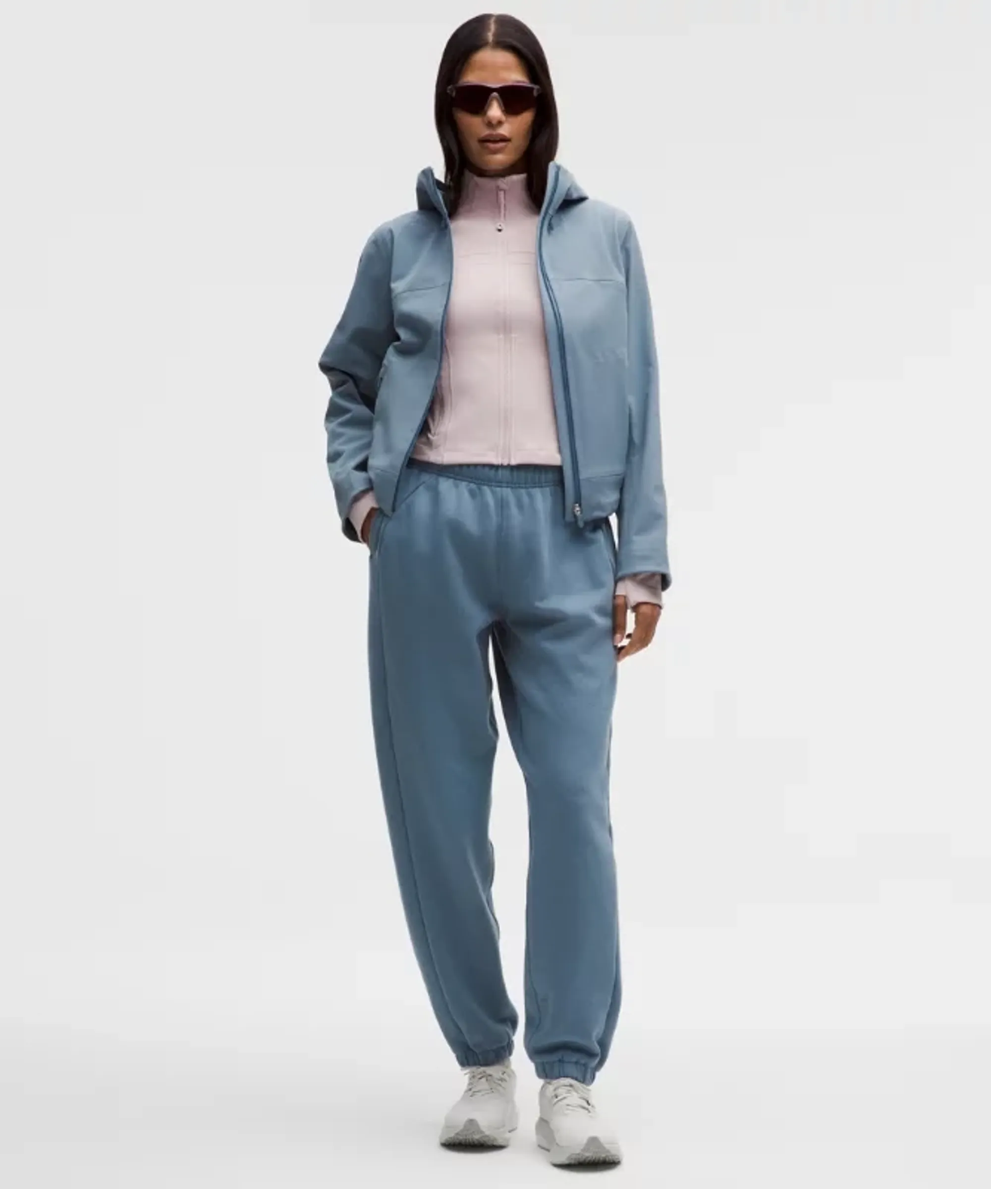 lululemon – Women's Scuba Mid-Rise Oversized Joggers Regular – Color Blue – Size Large