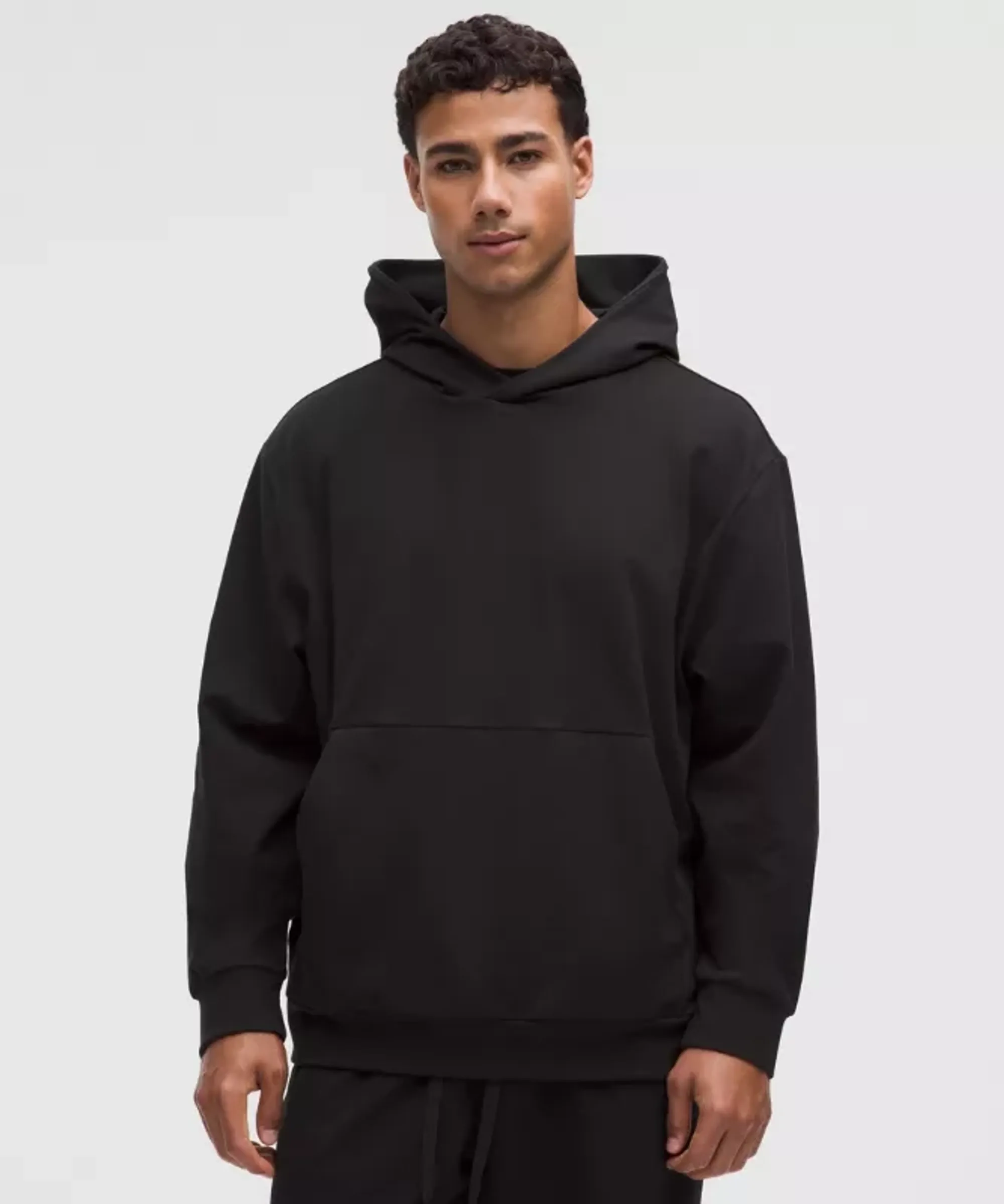 lululemon – Men's Heavyweight Soft Jersey Pullover Hoodie – Color Black – Size Large
