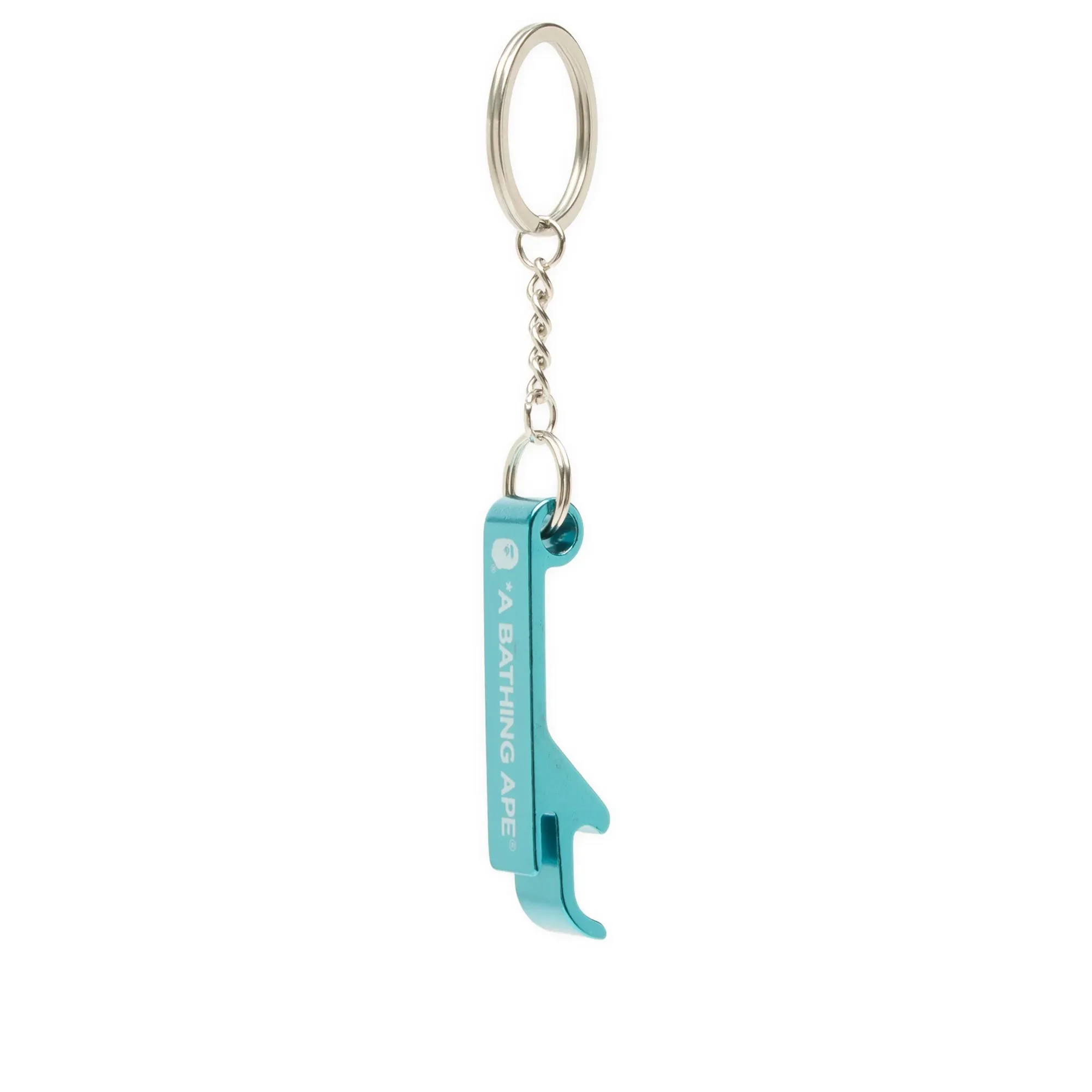 A Bathing Ape Bottle Opener Keychain Blue