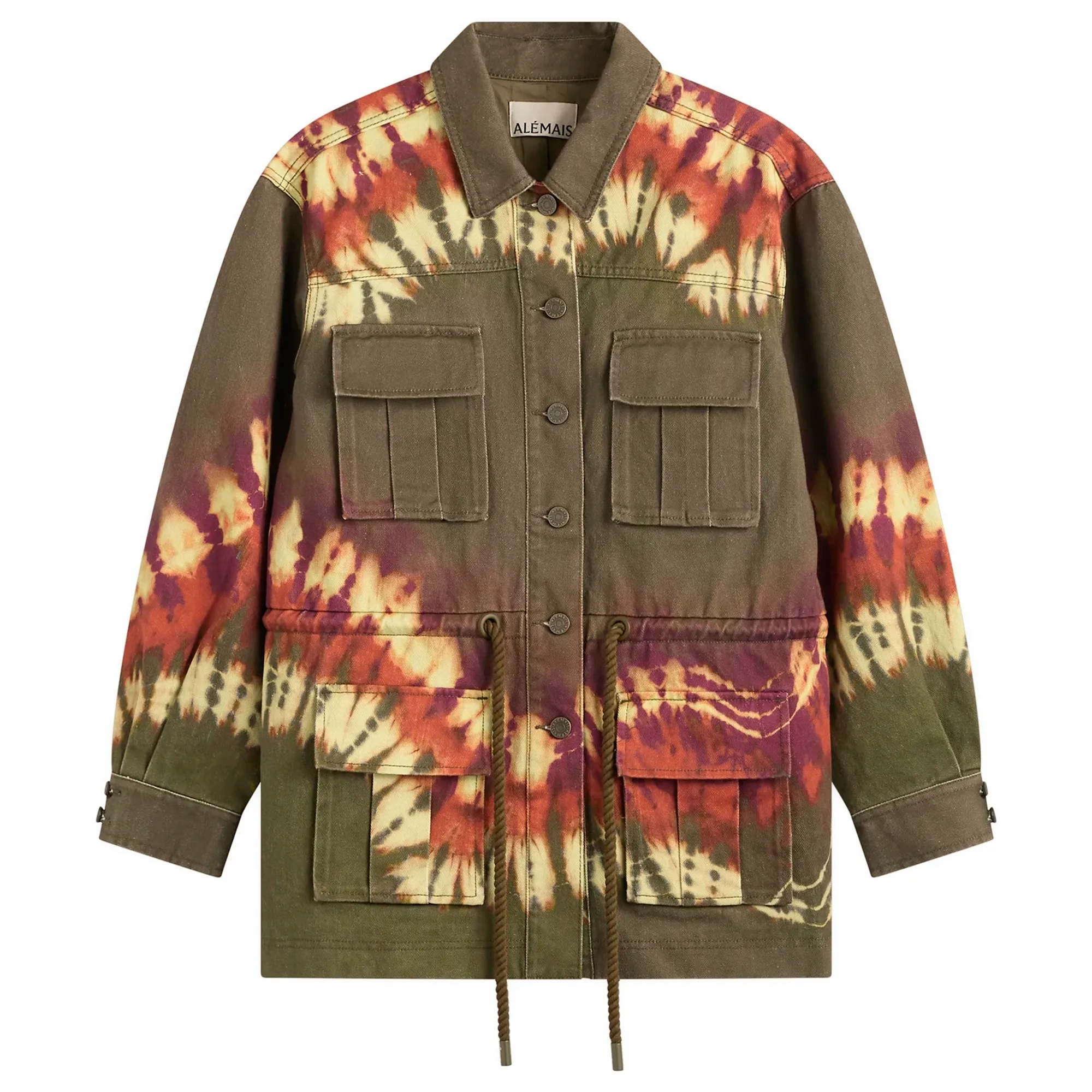 ALÉMAIS Women's Marilyn Denim Jacket Khaki