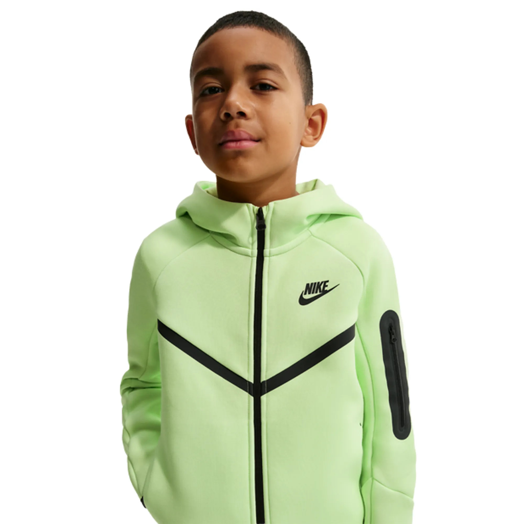 Nike Tech Fleece Kid's Hoodies - Black
