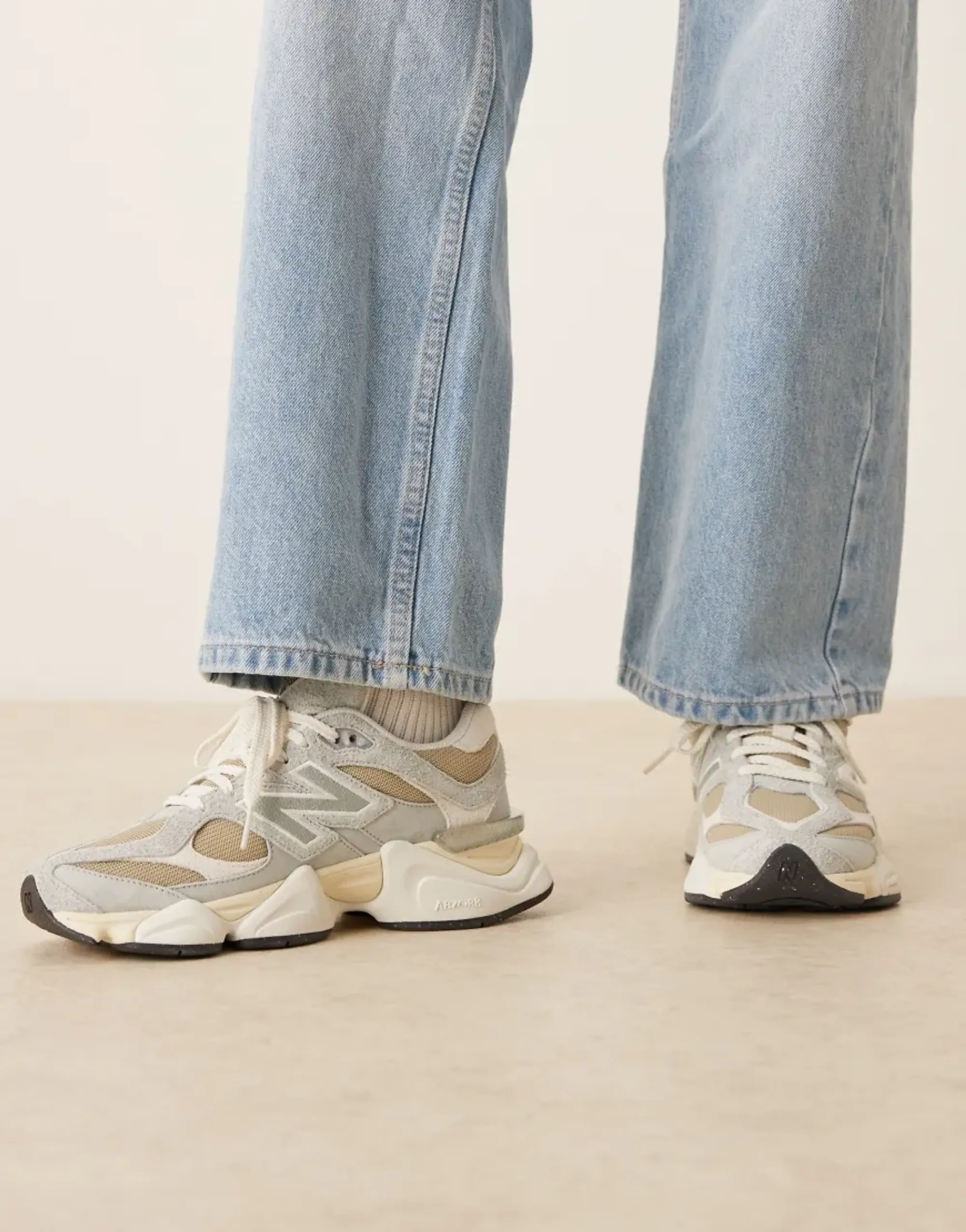 New Balance 9060 Trainers In Grey Multi