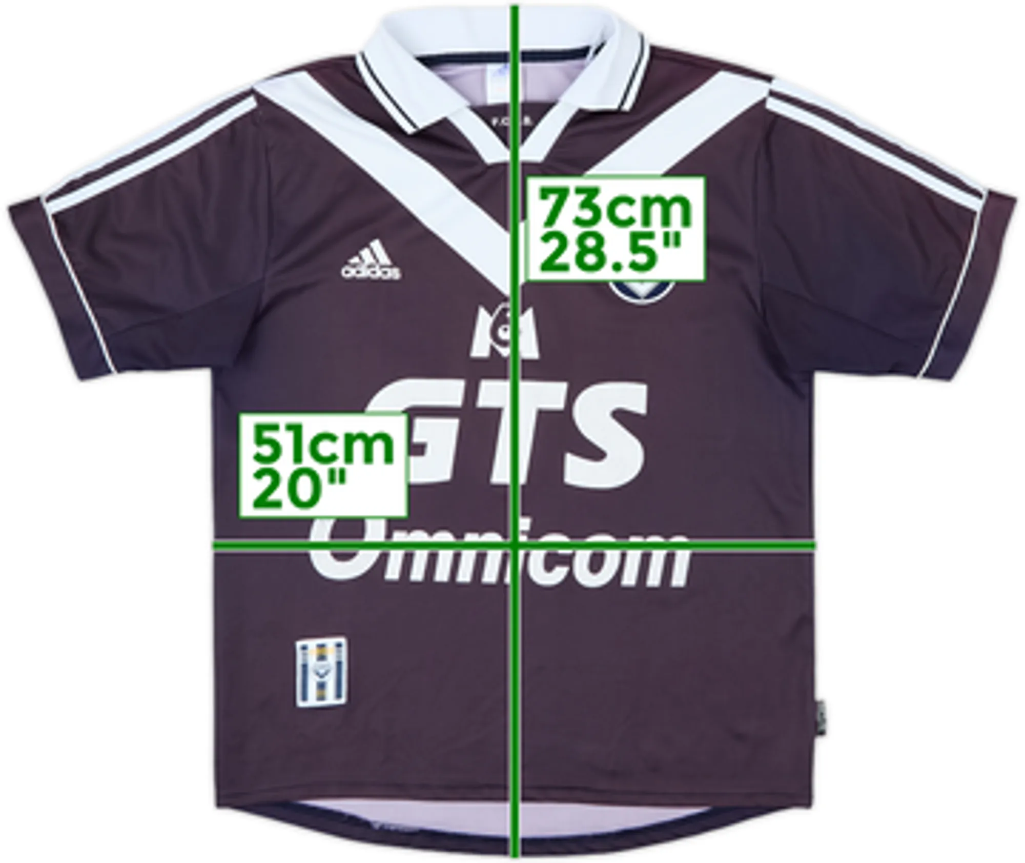 2000-01 Bordeaux Home Shirt - 6/10 - (S)