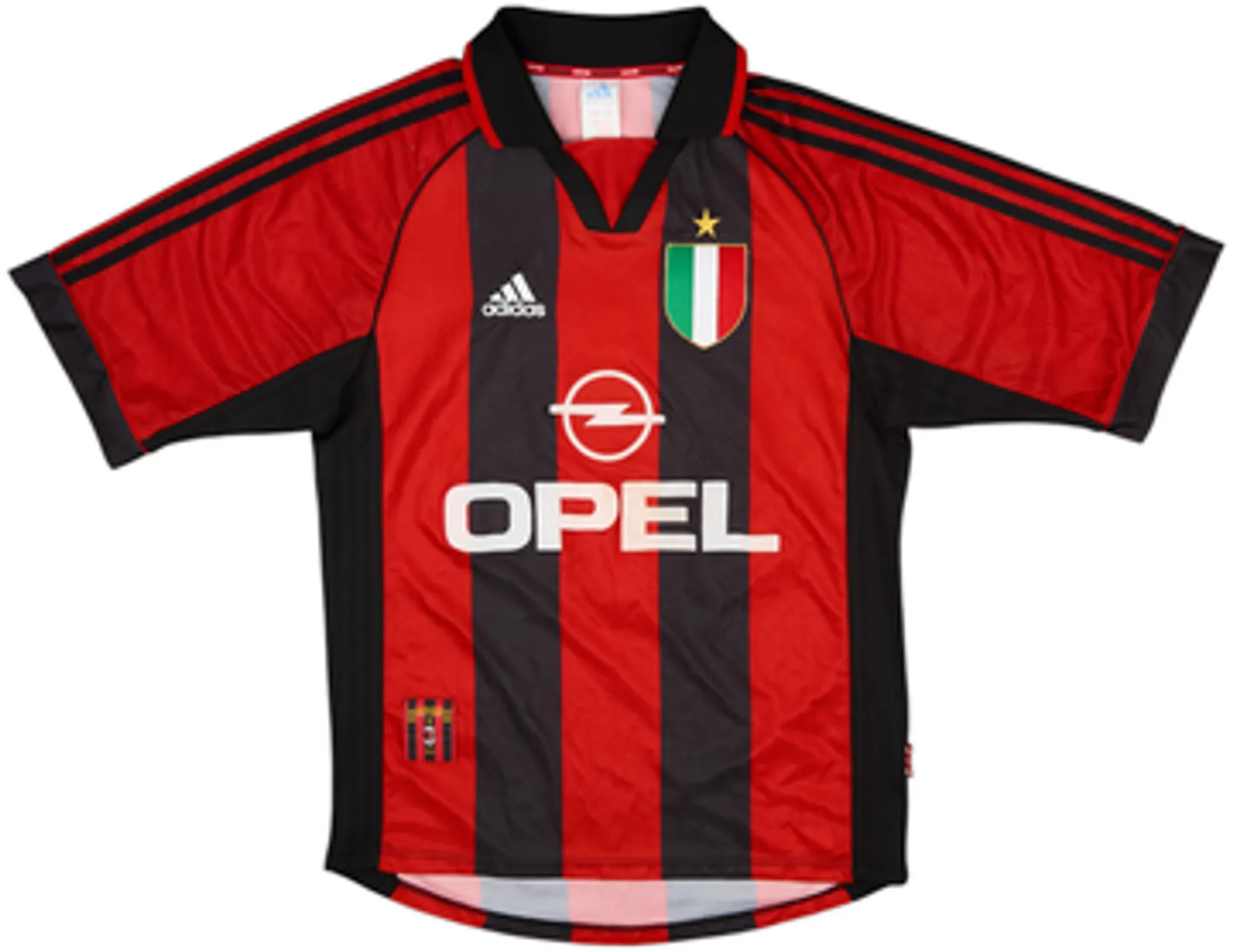 1998-00 AC Milan Home Shirt Shevchenko #7 - 5/10 - (S)