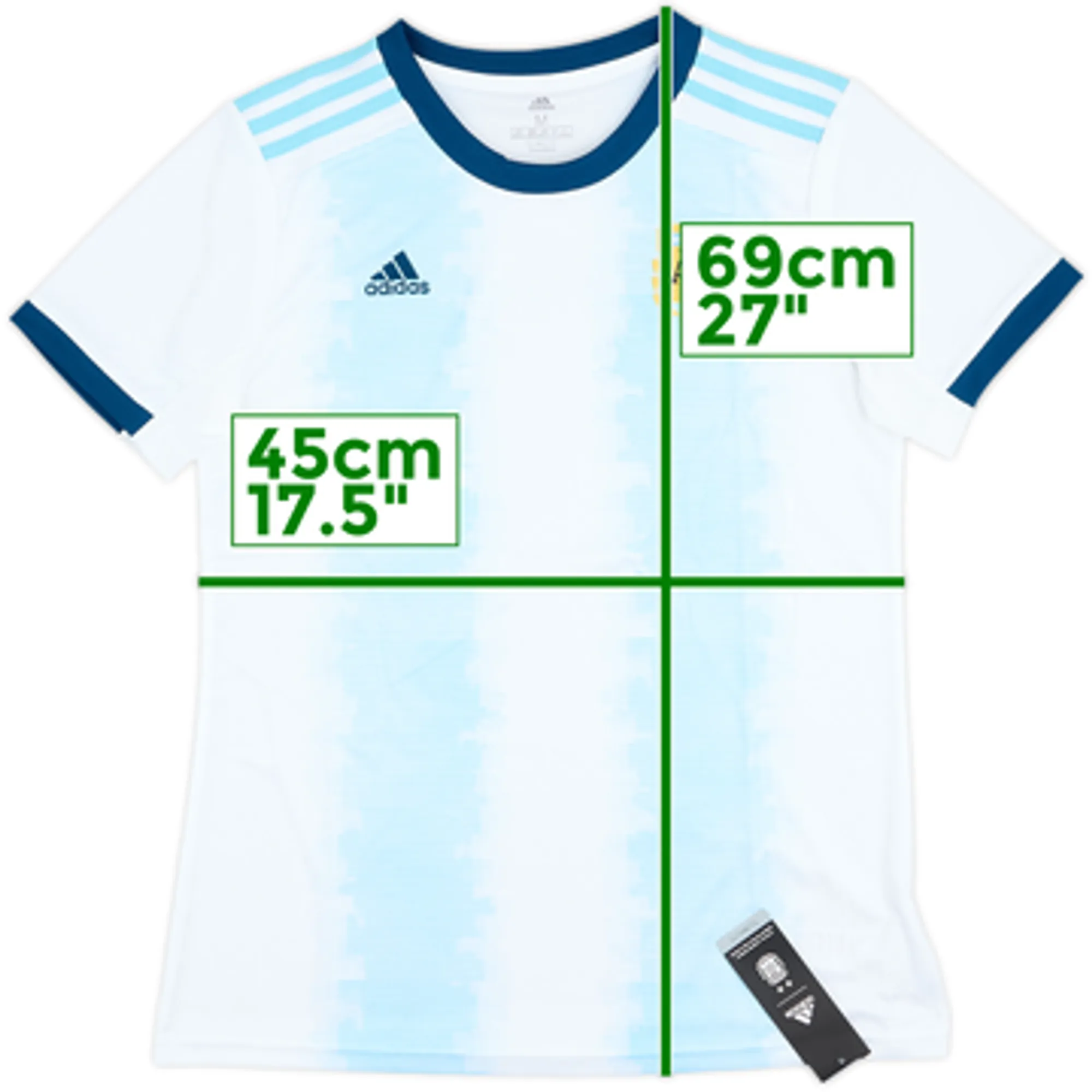 2019 Argentina Home Shirt (Women's M)