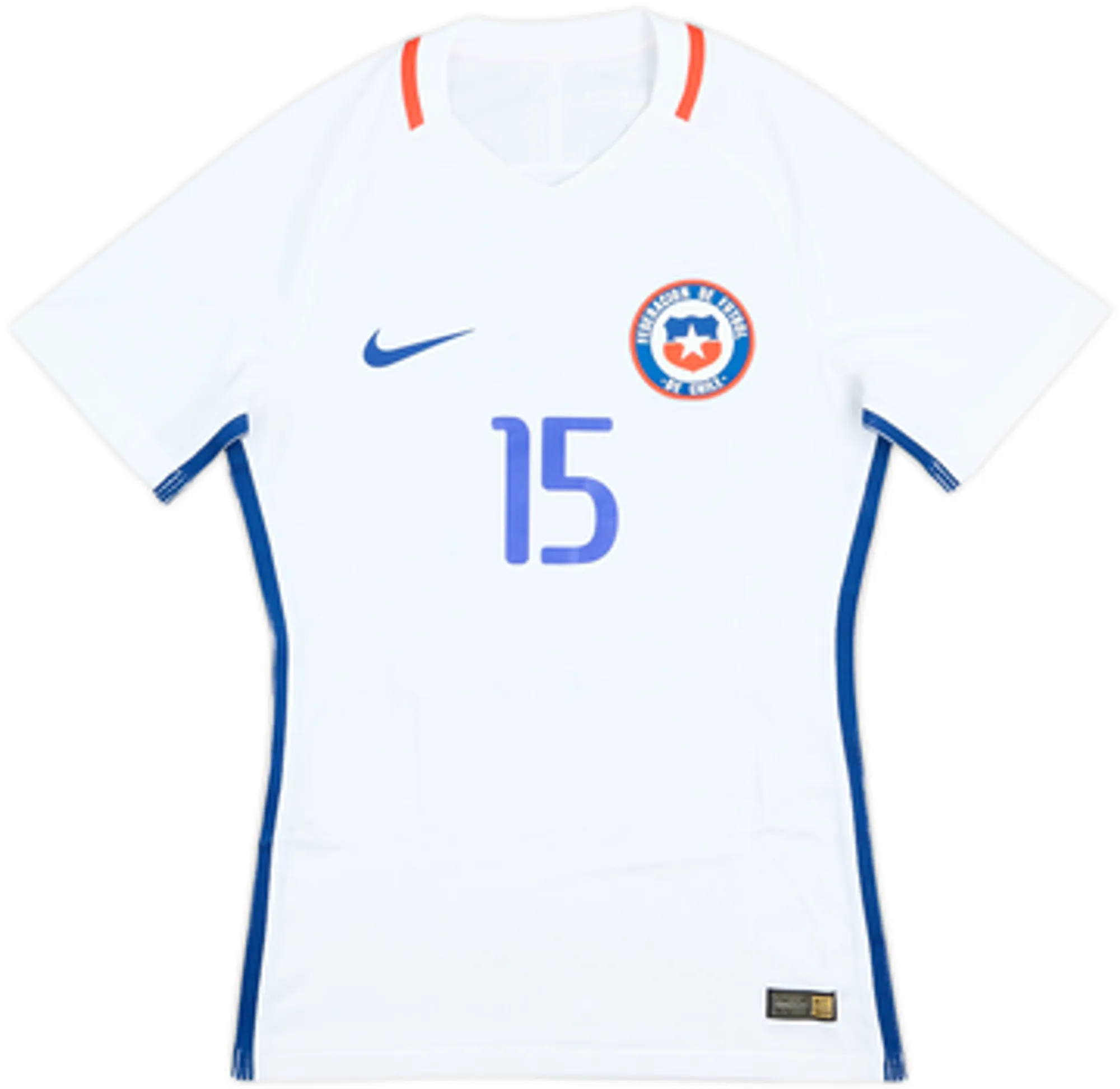 2016-17 Chile Player Issue Away Shirt Saldias #15 - 9/10 - (S)