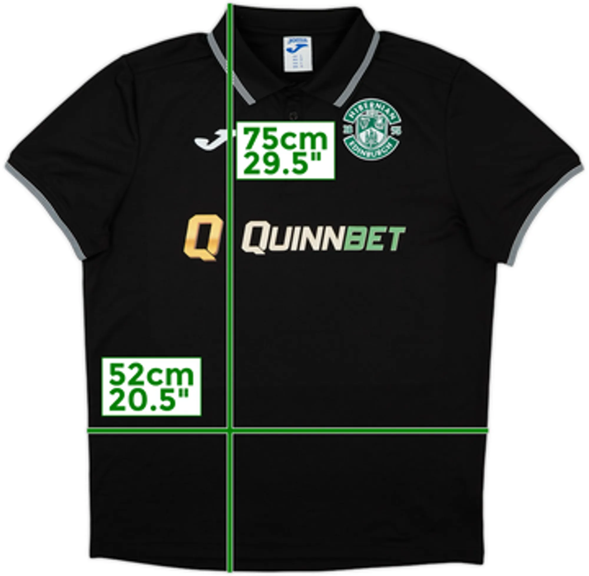 2023-24 Hibernian Joma Polo Shirt - 8/10 - (L)