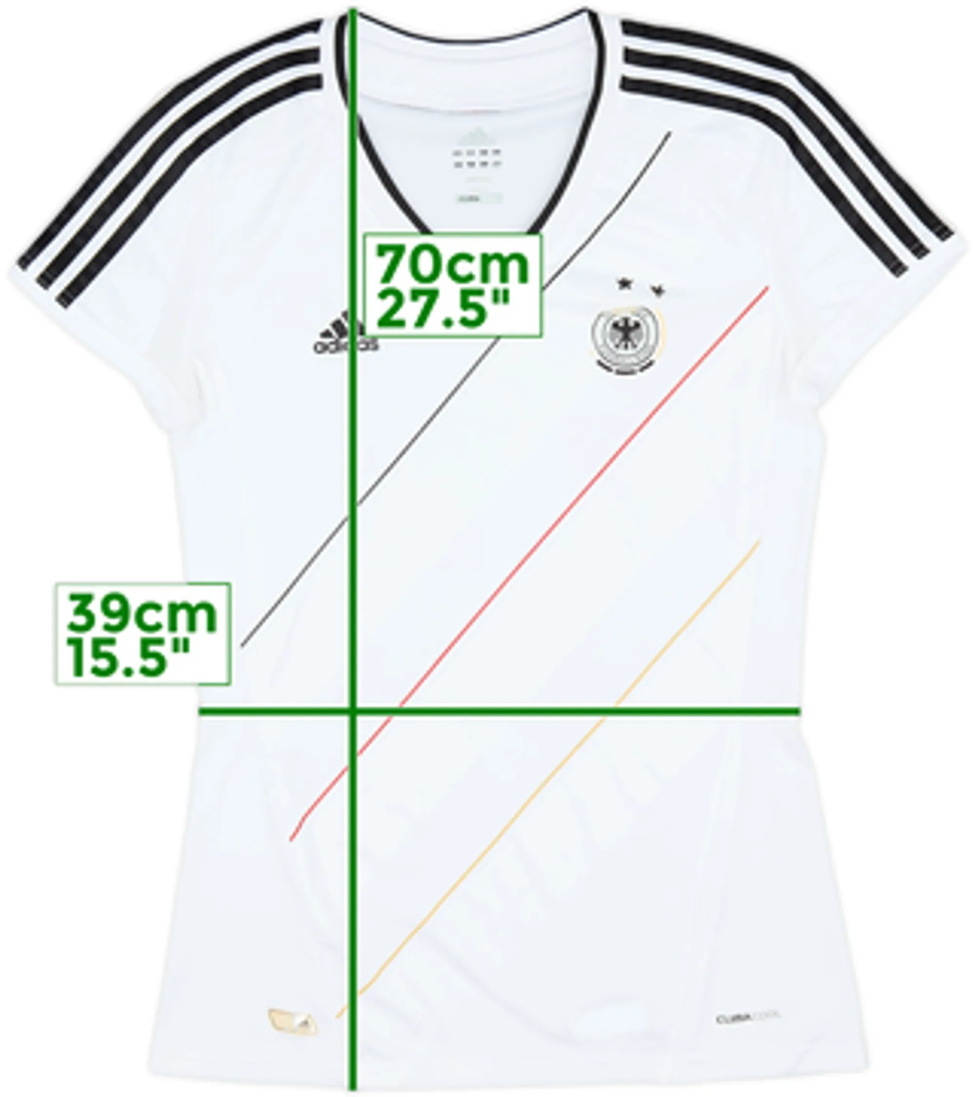 2012-13 Germany Home Shirt - 4/10 - (Women's M)