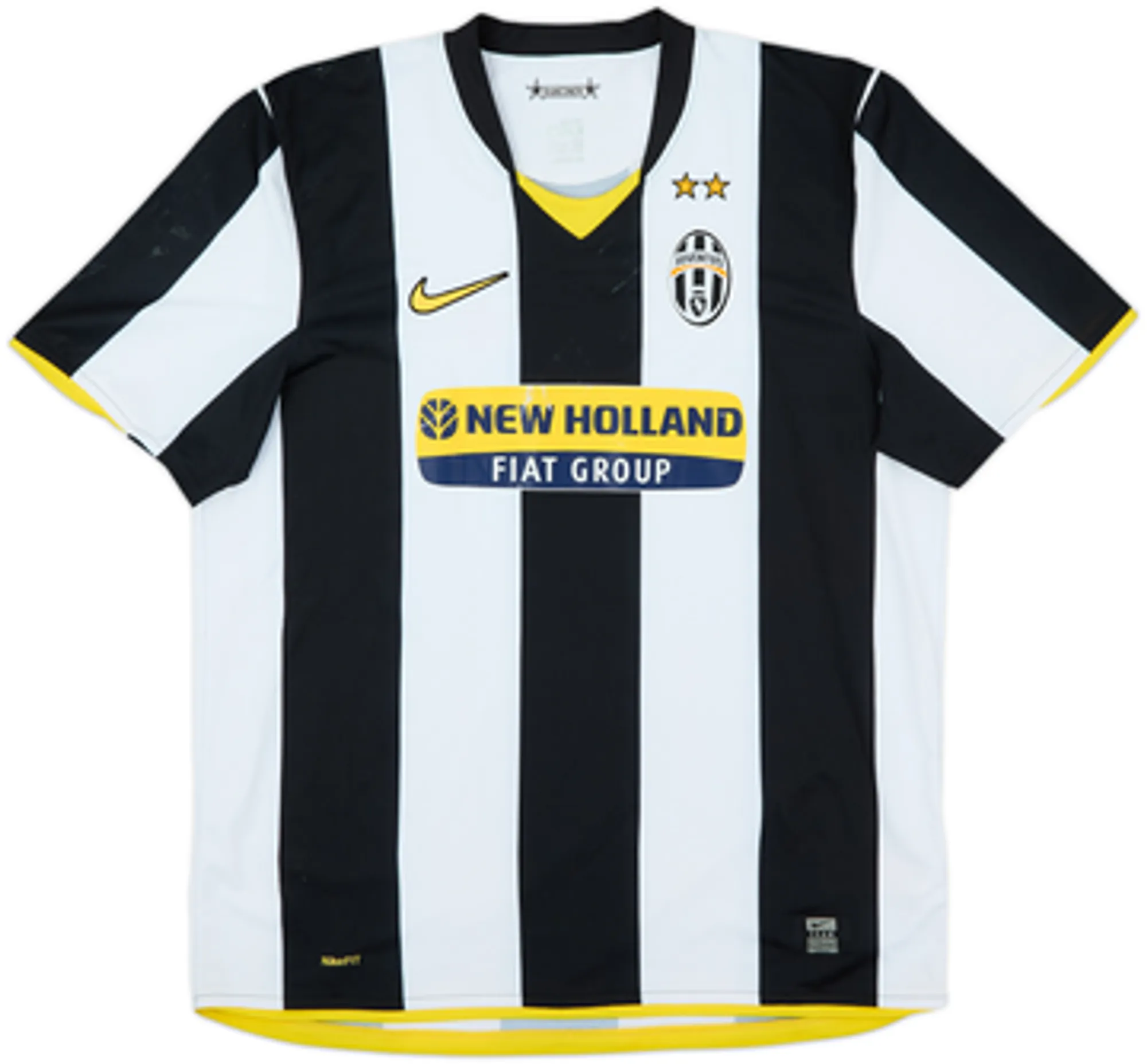 2008-09 Juventus Home Shirt Trezeguet #17 - 5/10 - (L)