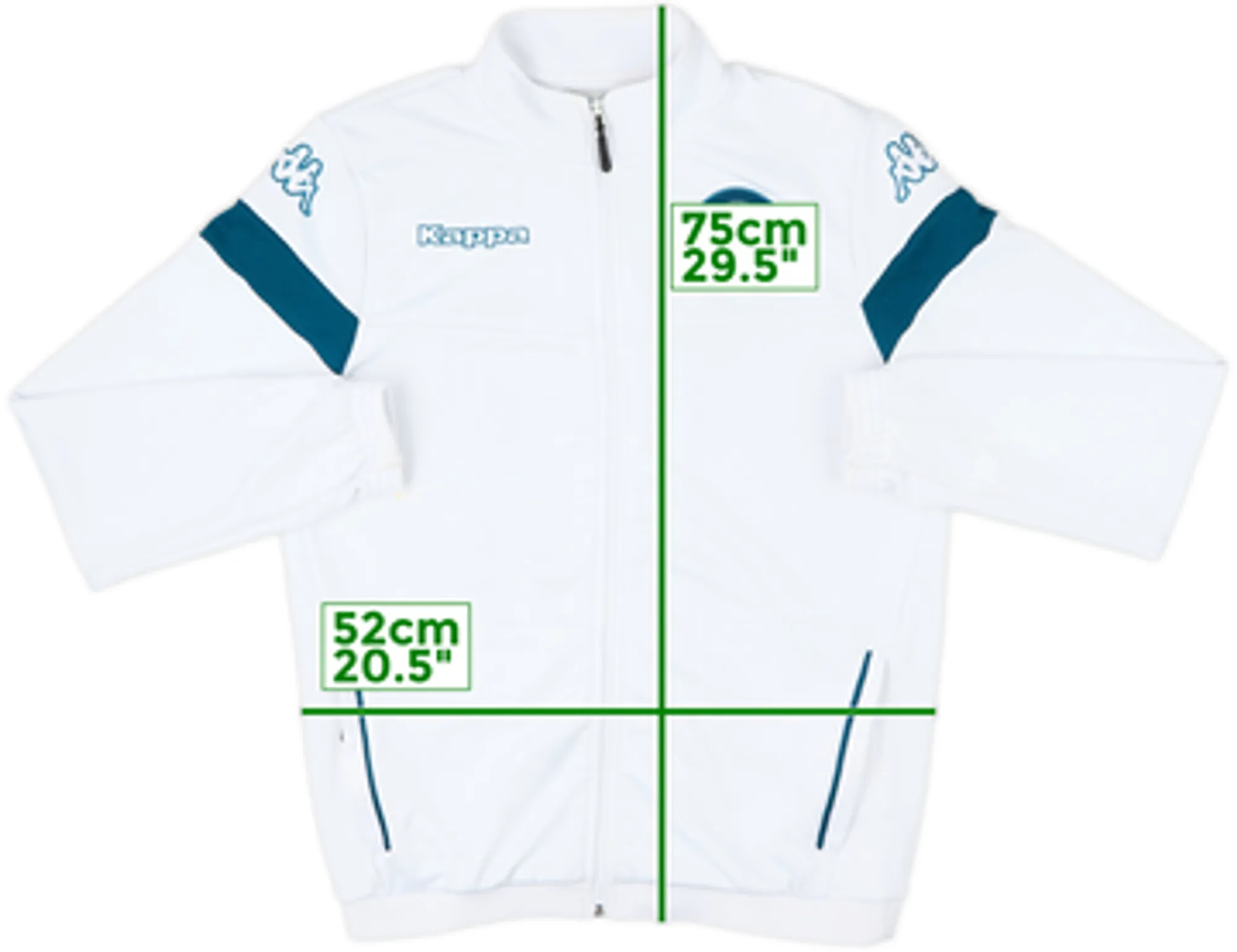 2018-19 Leeds United Kappa Track Jacket - 6/10 - (M)