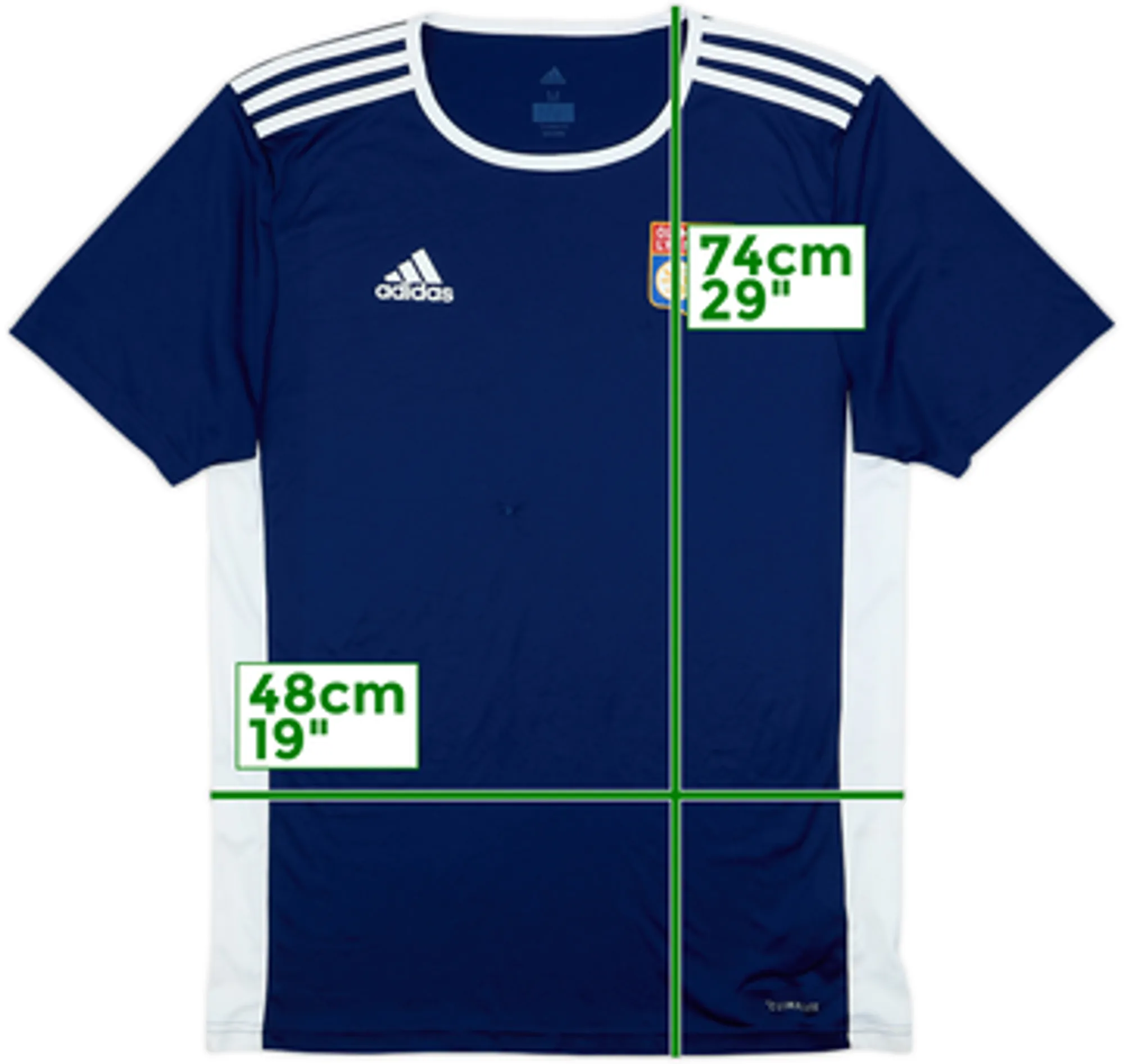 2019-20 Lyon adidas Training Shirt - 5/10 - (M)