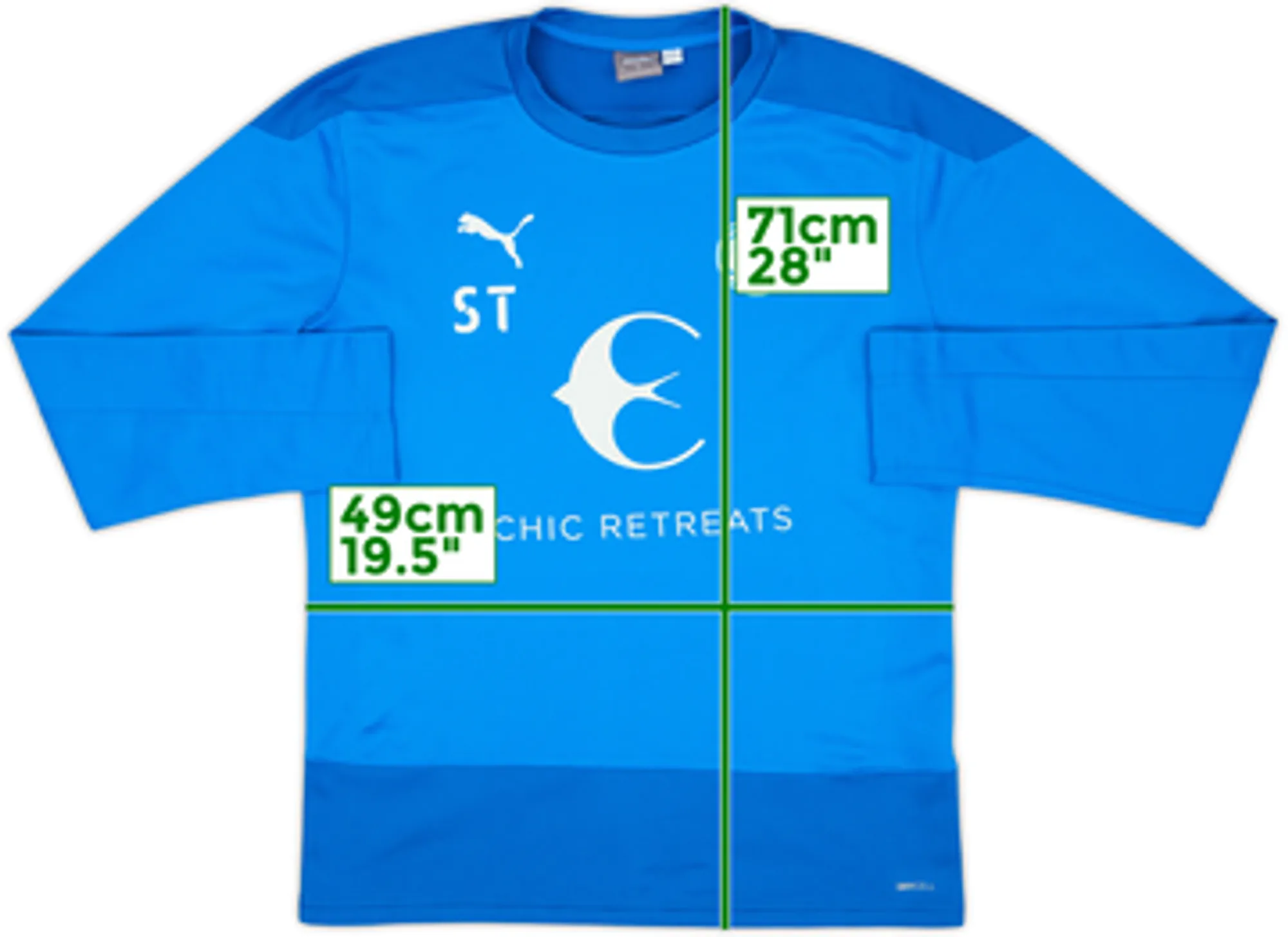 2019-20 Peterborough Staff Issue Puma Sweat Top ST - 8/10 - (M)