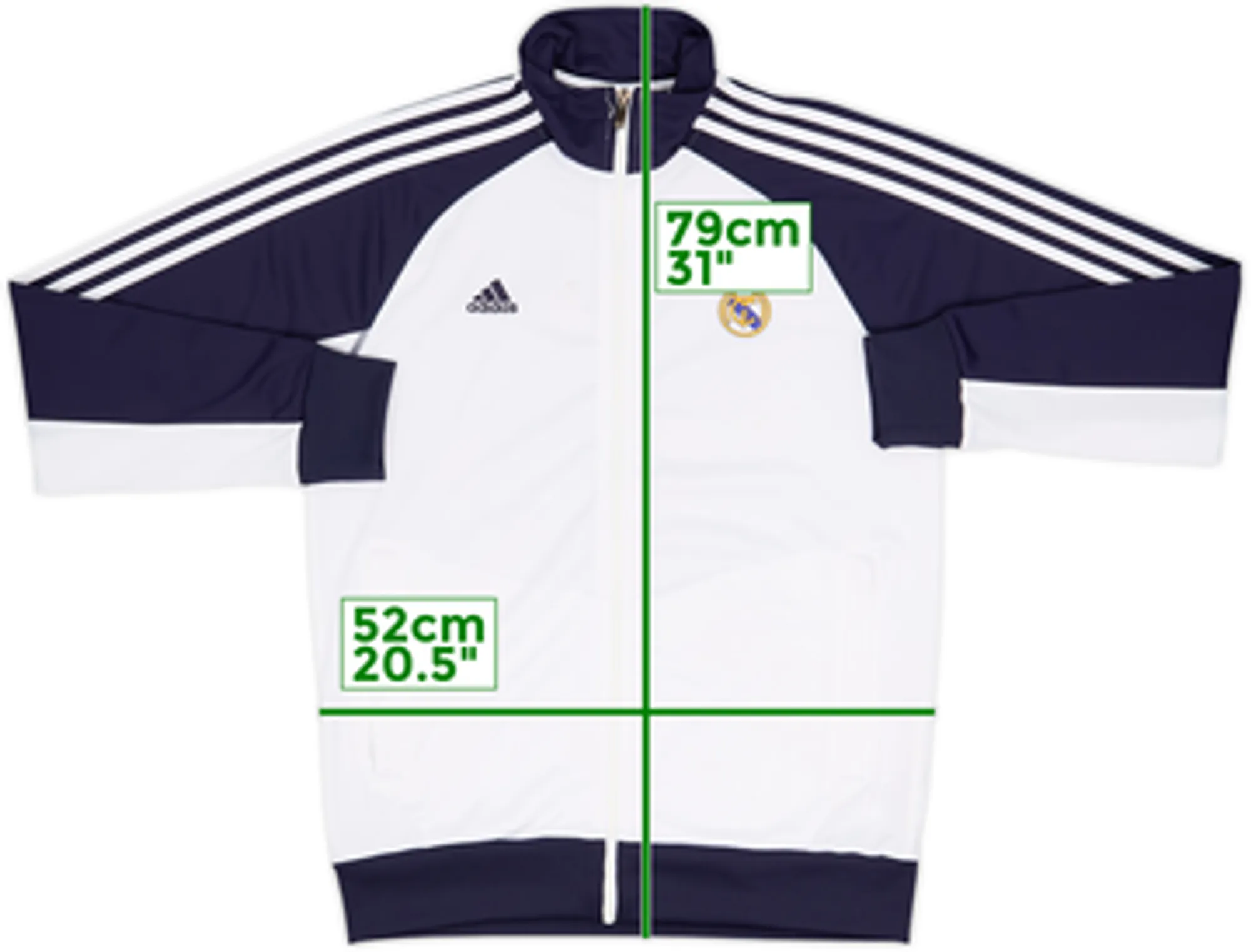 2011-12 Real Madrid adidas Track Jacket - 5/10 - (XL)