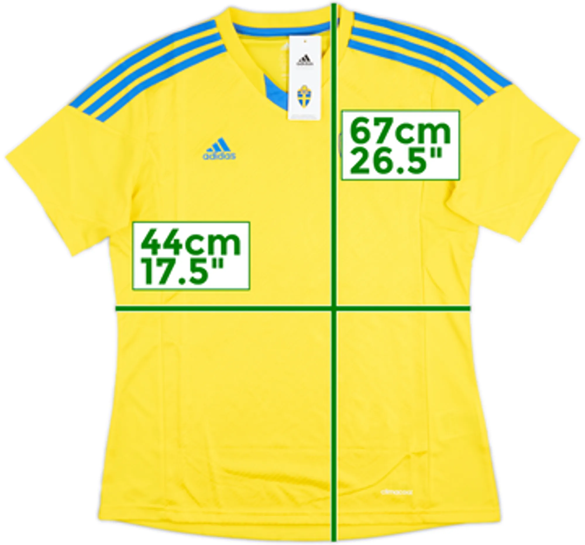 2013-15 Sweden Women's Home Shirt (M)