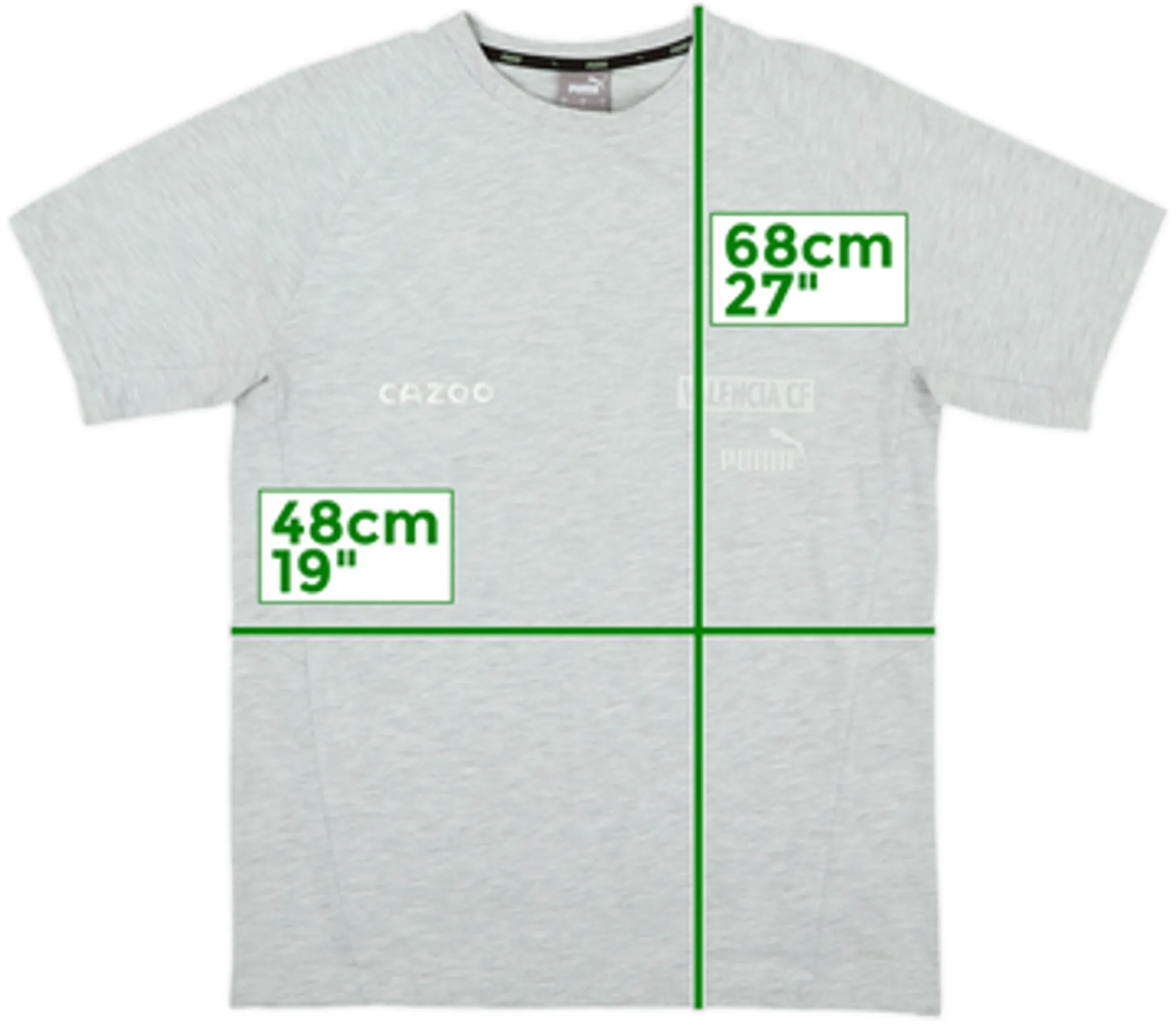 2022-23 Valencia Puma Cotton Tee - 8/10 - (S)