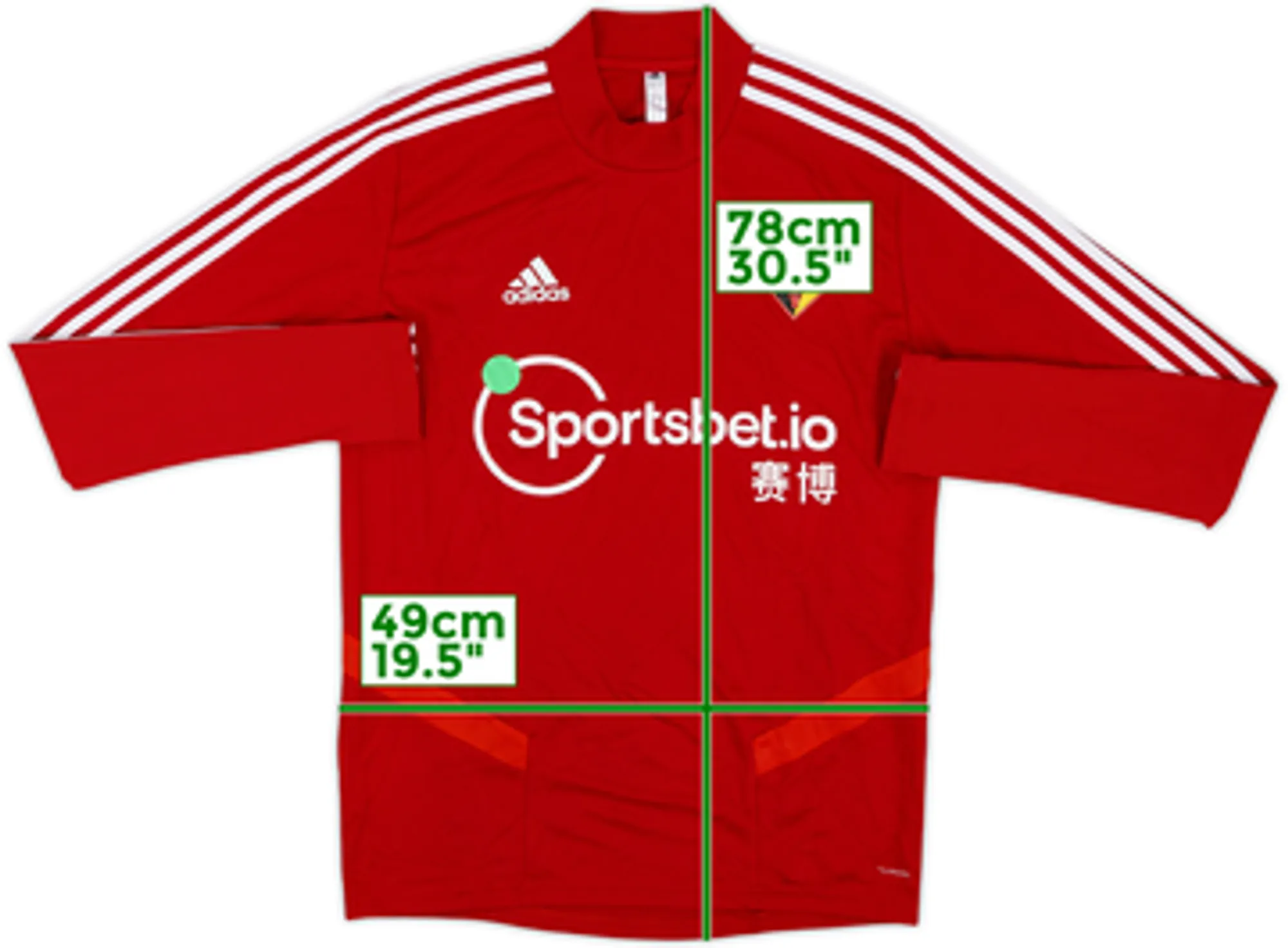 2019-20 Watford adidas Training Top - 8/10 - (M)