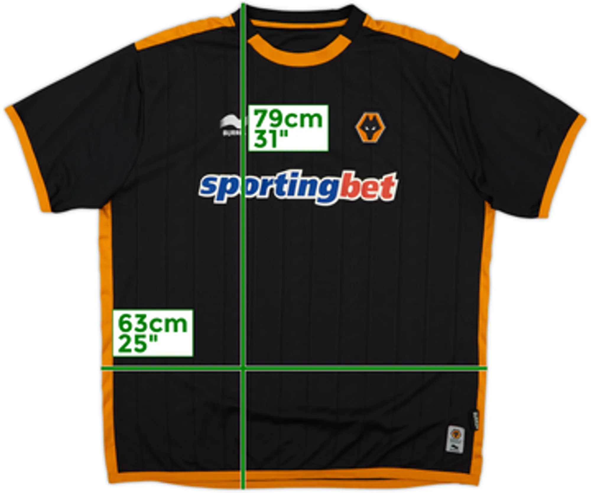 2010-12 Wolves Away Shirt - 8/10 - (3XL)