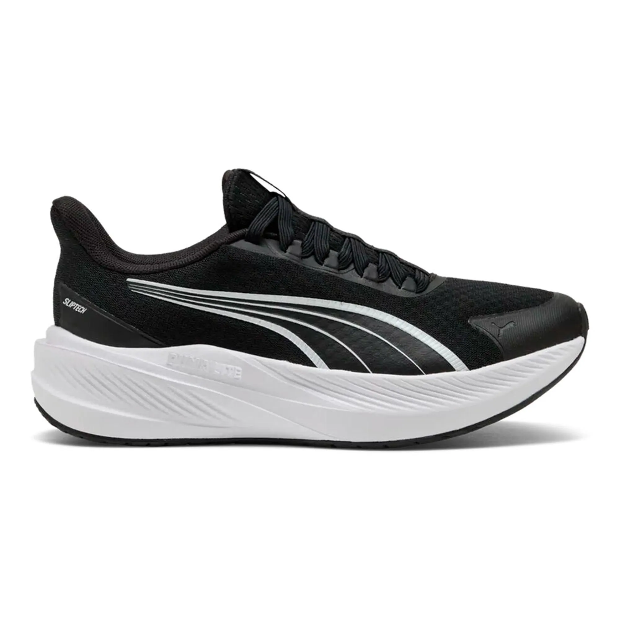 Puma Dasher Lite Jr Neutral running shoe Kids-black, white