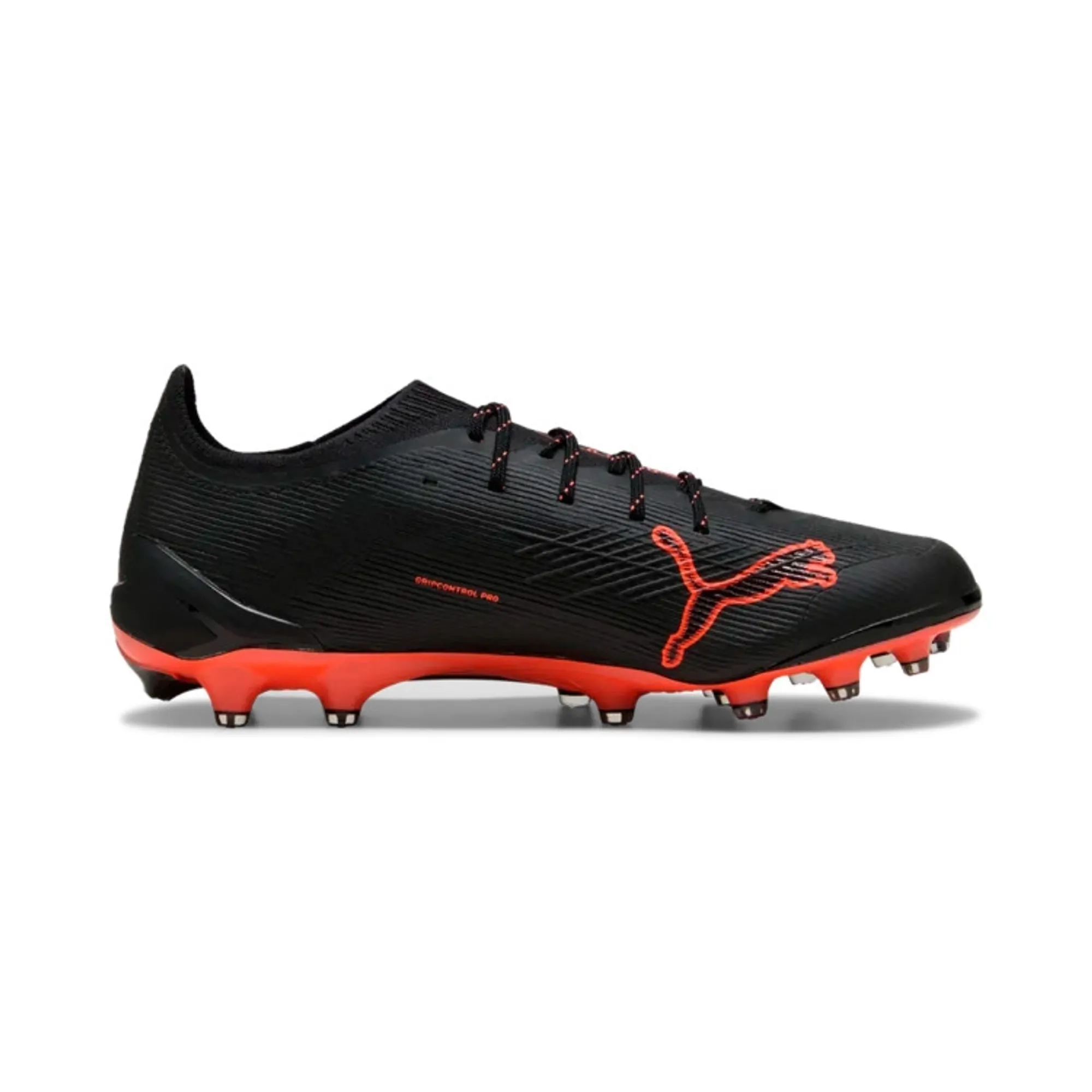 PUMA Ultra 6 Ultimate Ag Football Boots Unisex, Black/Red