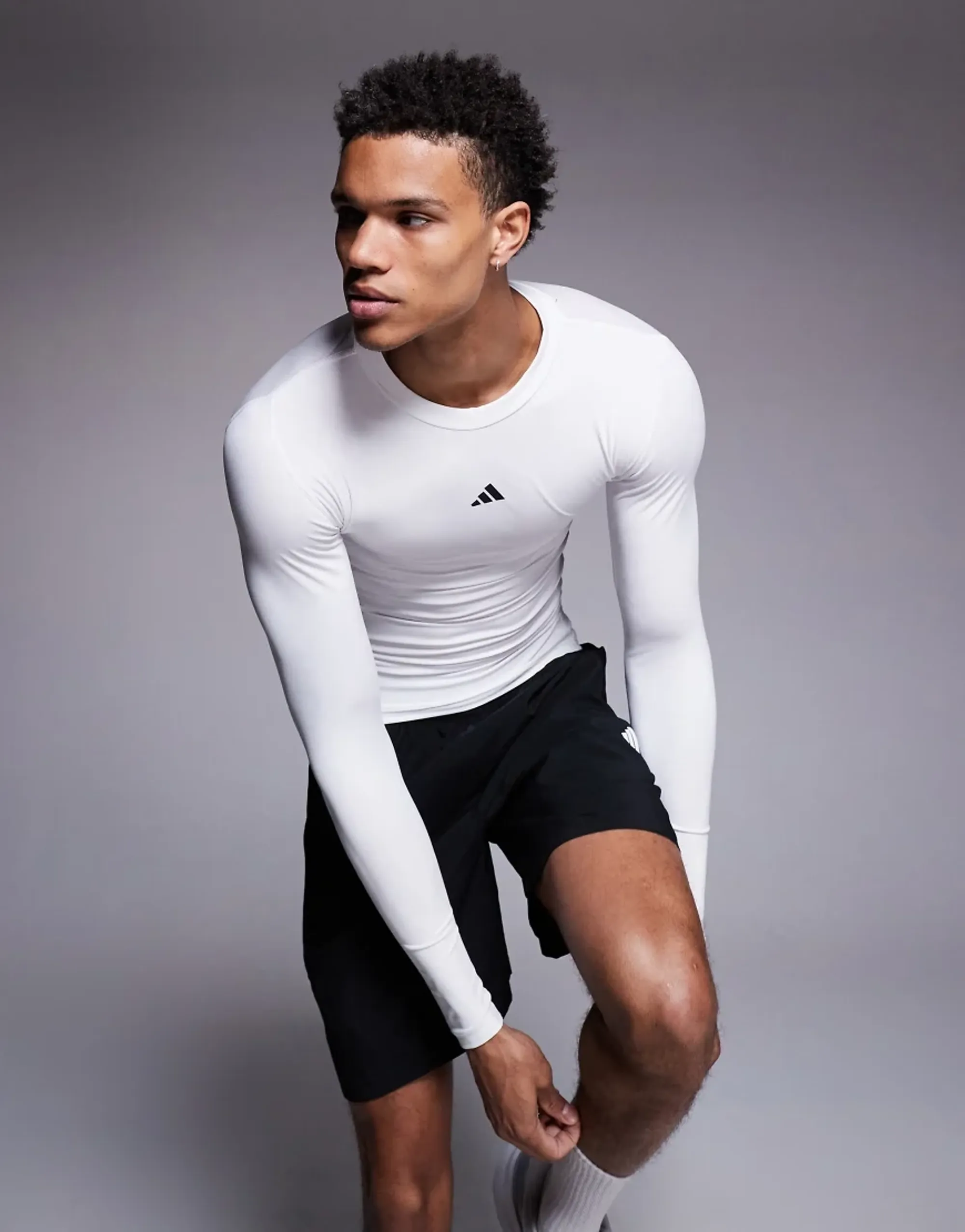 Adidas Techfit Compression Training Long Sleeve T-shirt