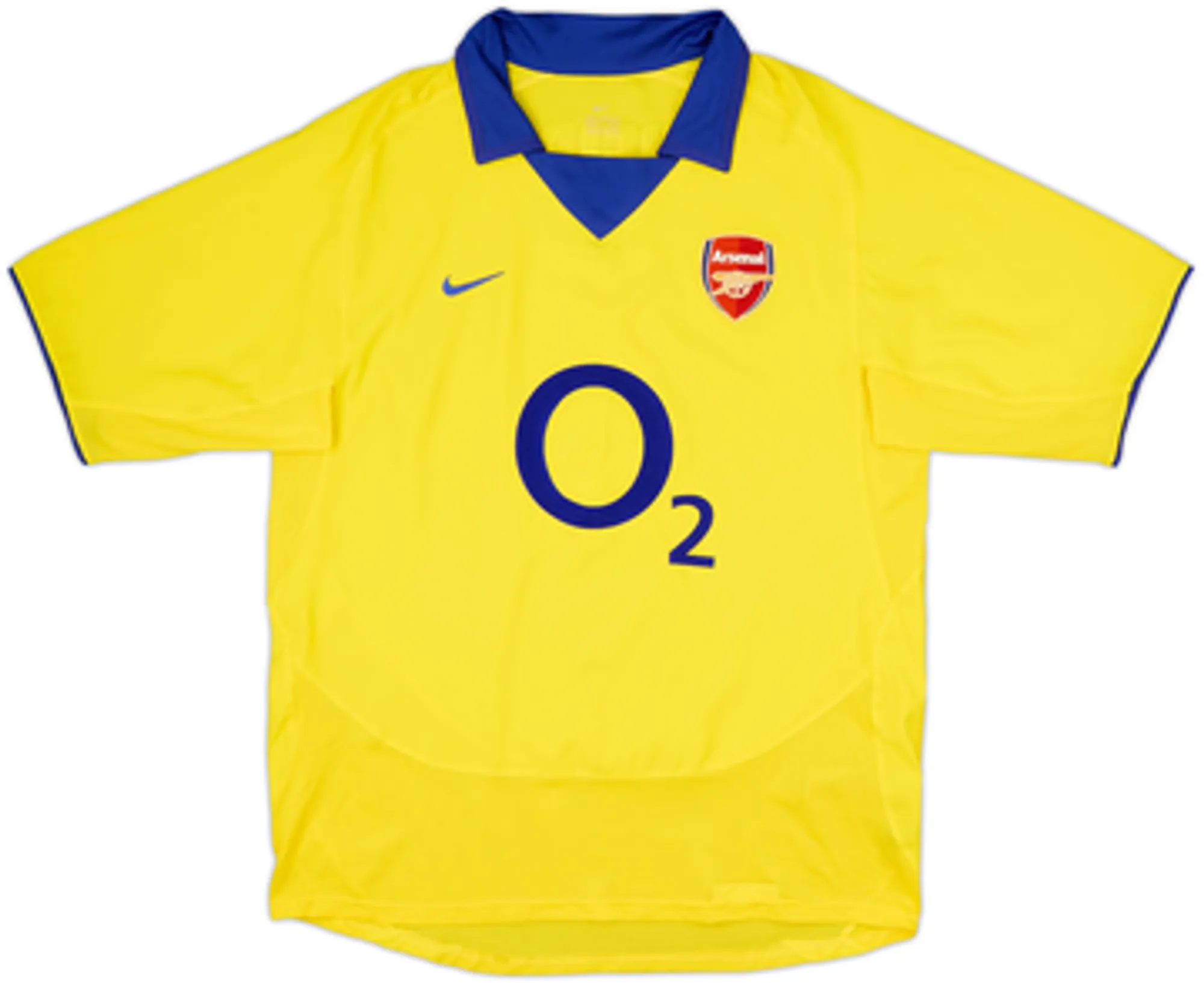 2003-05 Arsenal Away Shirt Vieira #4 - 8/10 - (XL)
