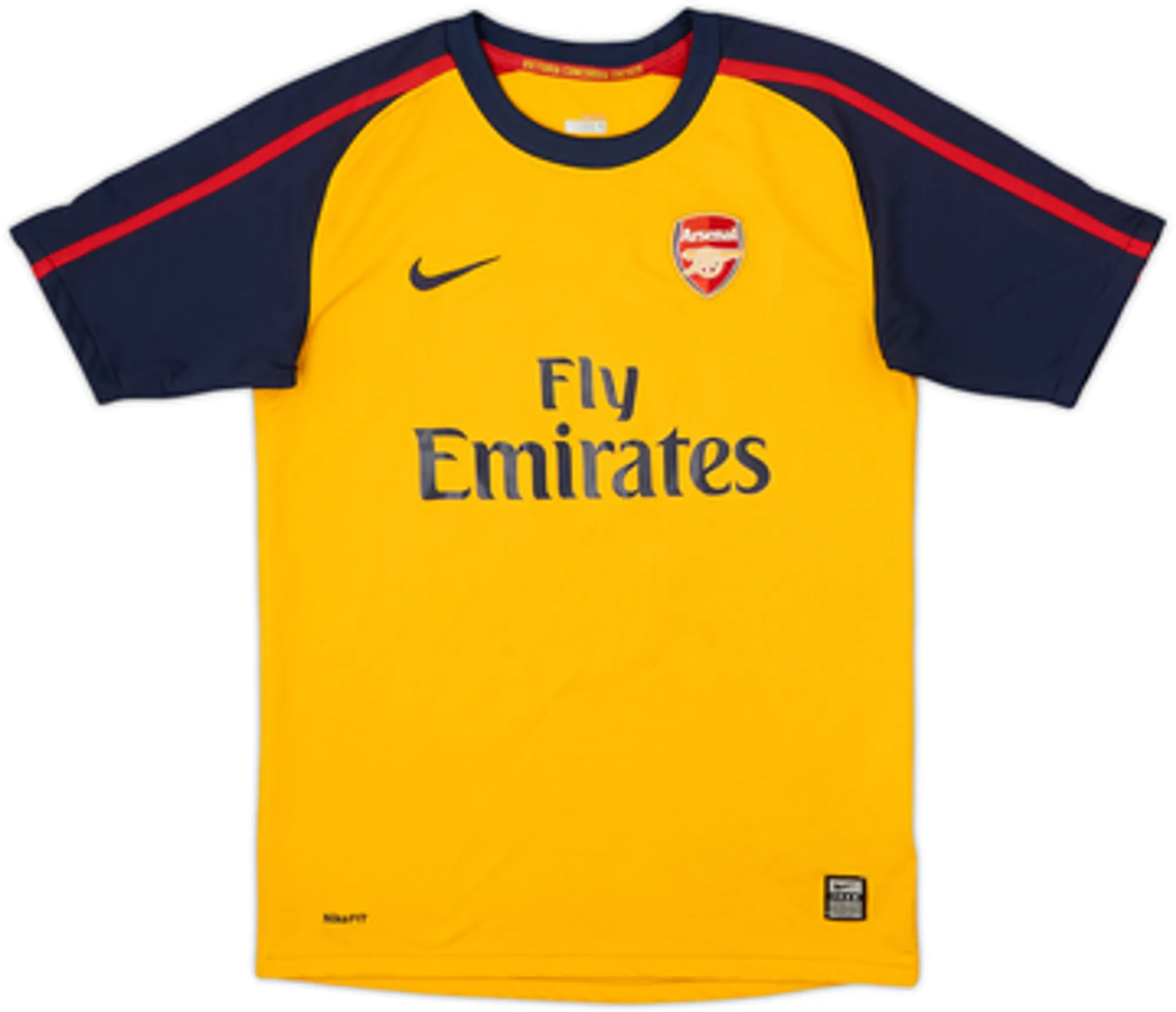2008-09 Arsenal Away Shirt Nasri #8 - 8/10 - (S)