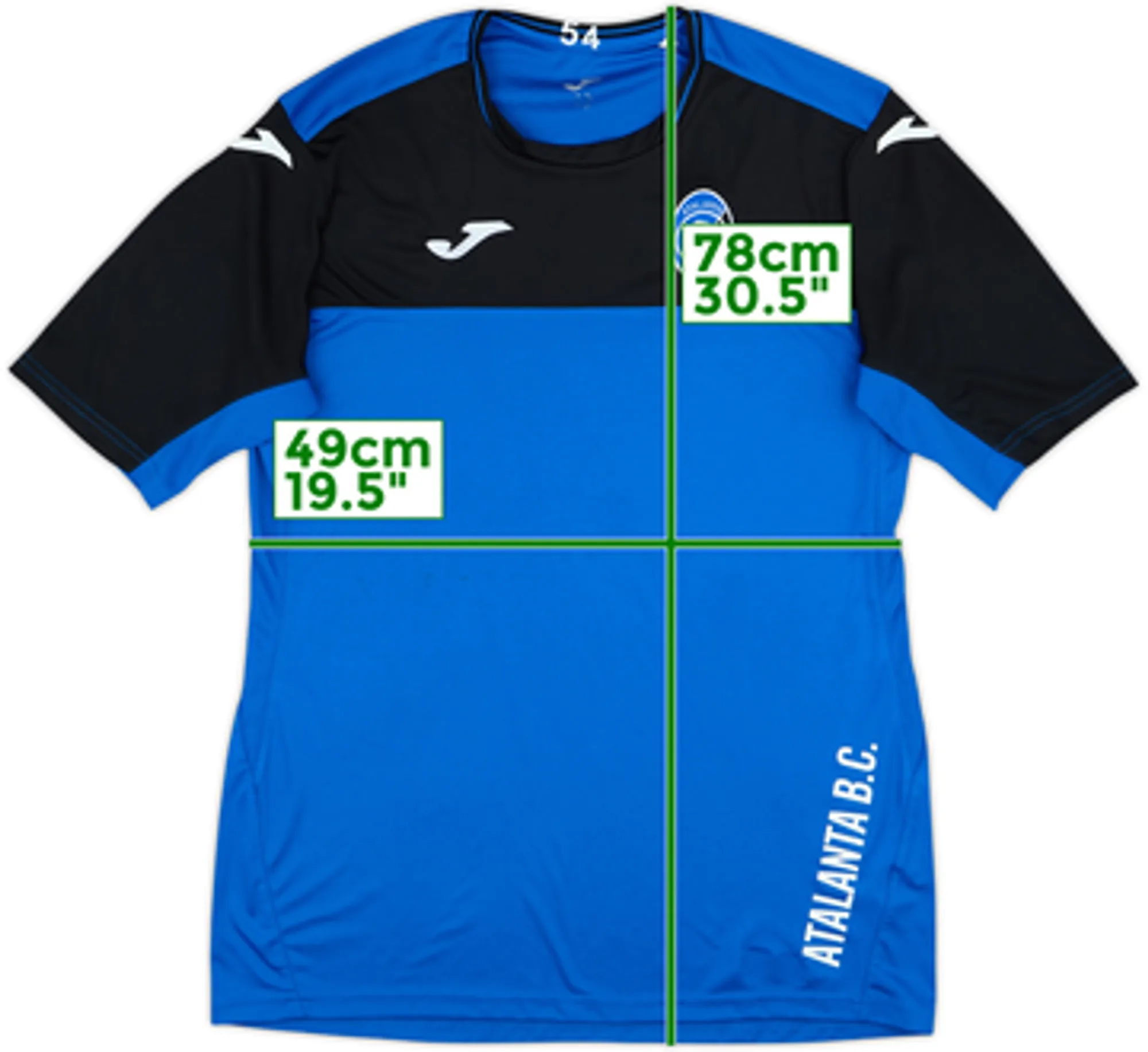 2019-20 Atalanta Joma Training Shirt - 7/10 - (M)