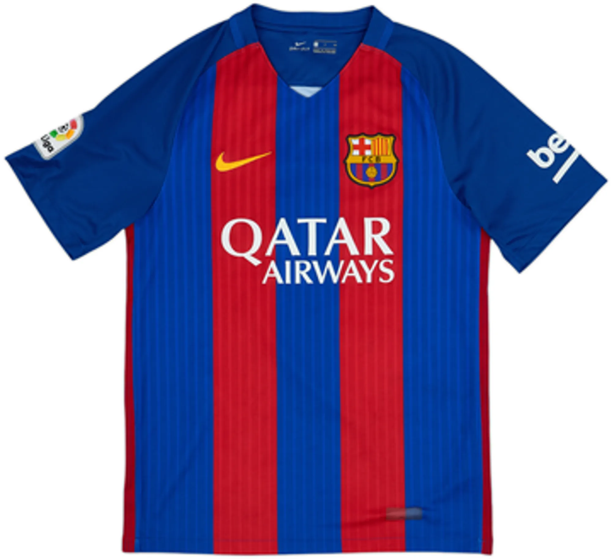 2016-17 Barcelona Home Shirt Suarez #9 - 8/10 - (S)