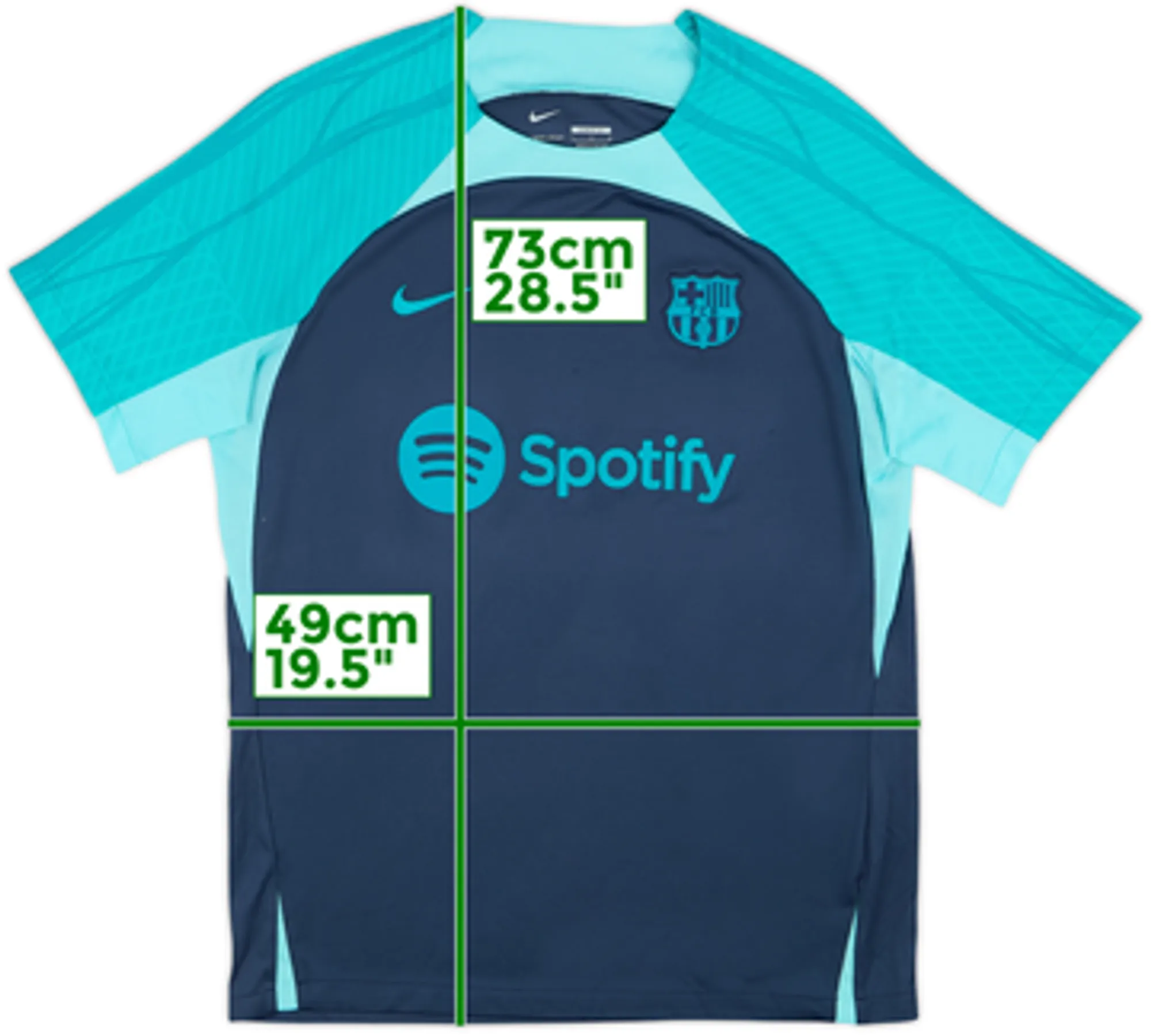 2023-24 Barcelona Nike Training Shirt - 7/10 - (L)