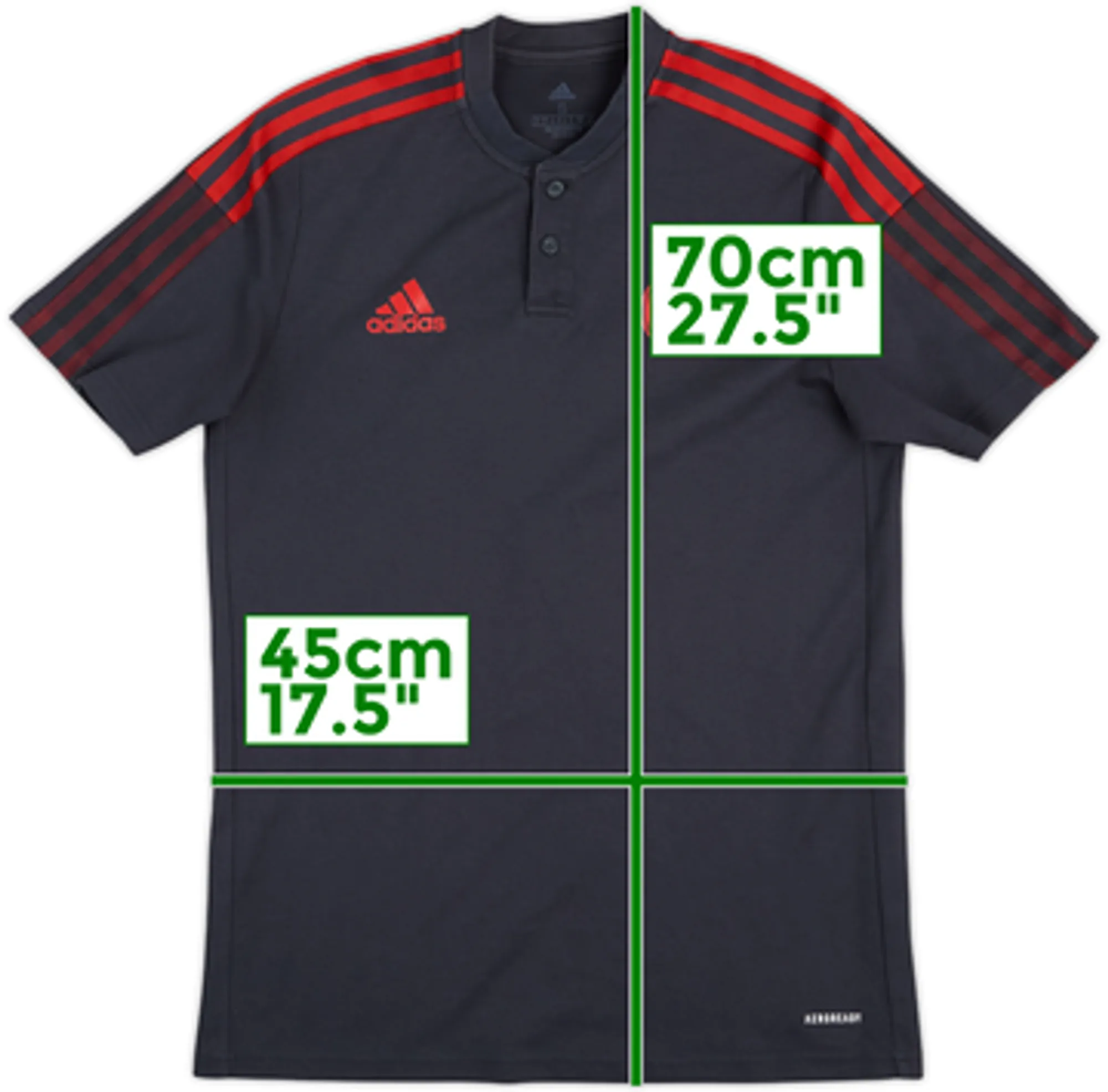 2021-22 Bayern Munich adidas Polo Shirt - 8/10 - (S)