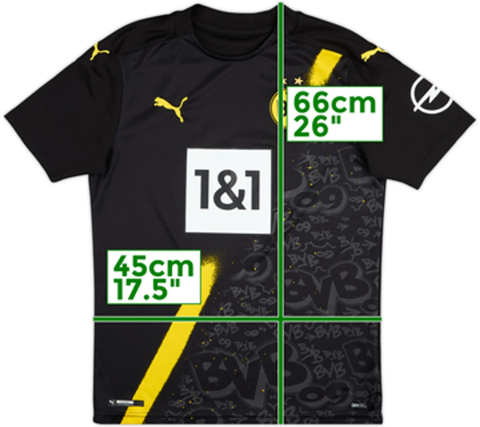 2020-21 Borussia Dortmund Away Shirt - 6/10 - (S)