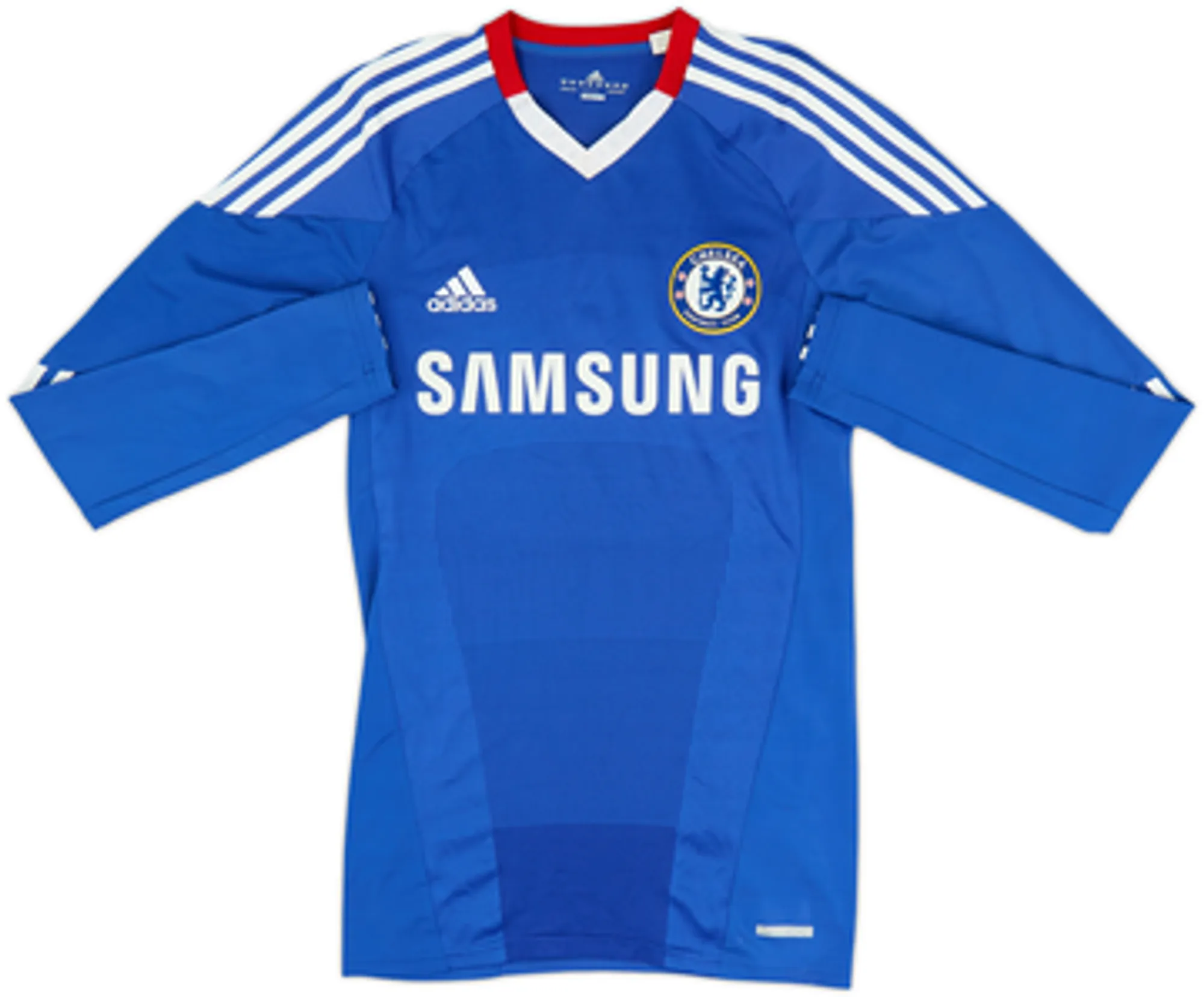 2010-11 Chelsea Player Issue TechFit Home L/S Shirt Drogba #11 - 8/10 - (M)