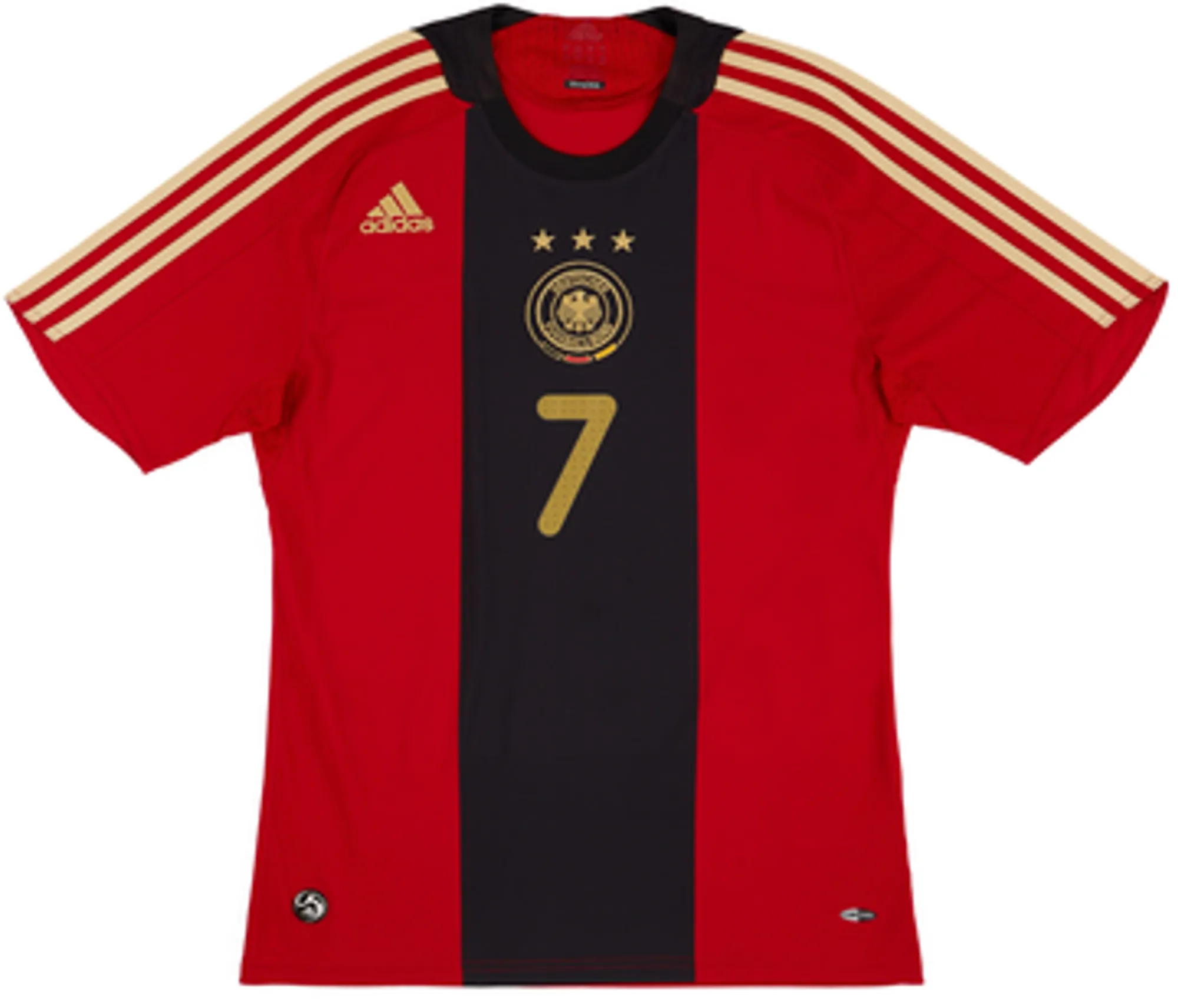 2008-09 Germany Away Shirt Schweinsteiger #7EM