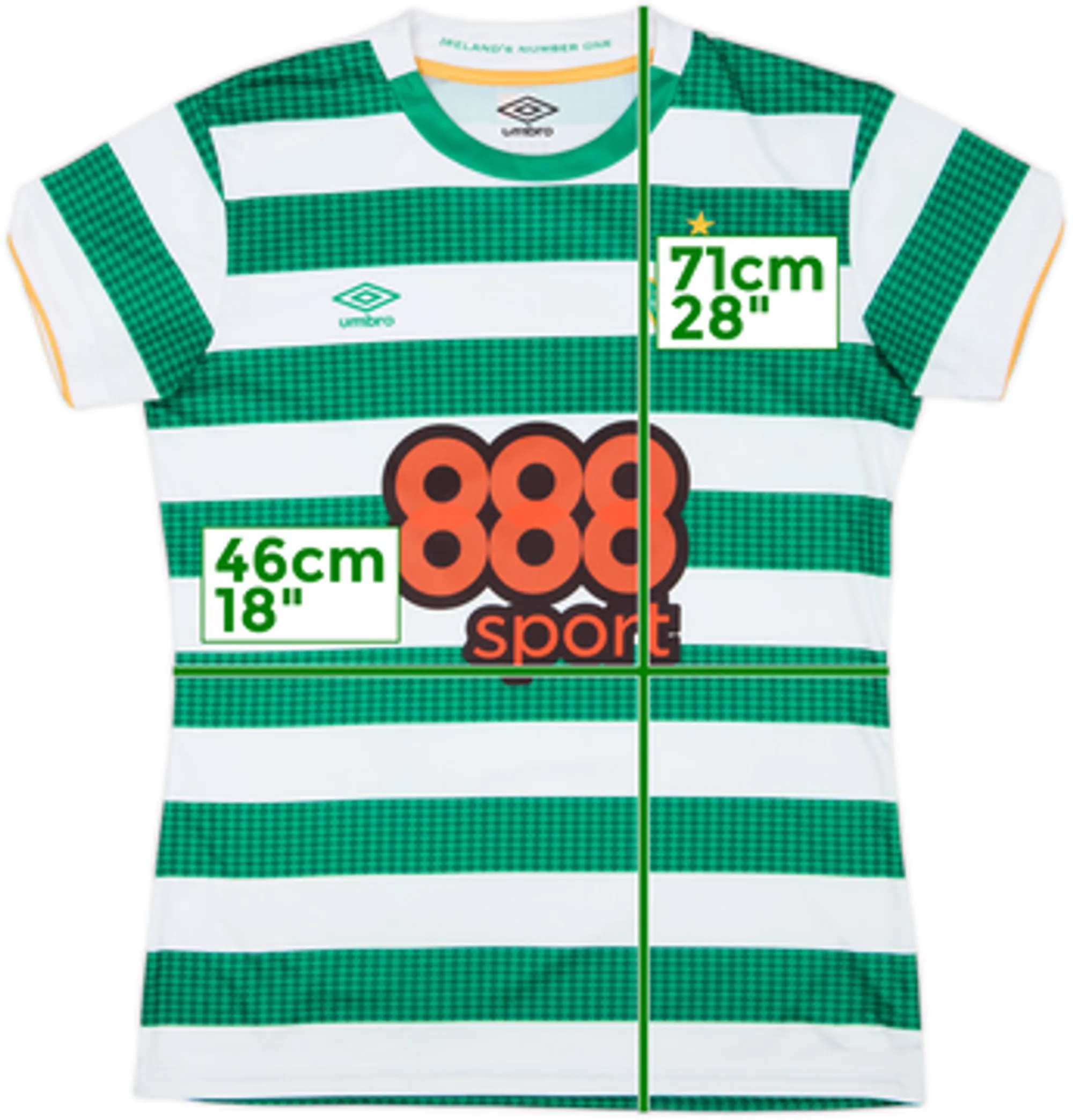 2022-23 Shamrock Rovers Home Shirt - 8/10 - (Women's M)