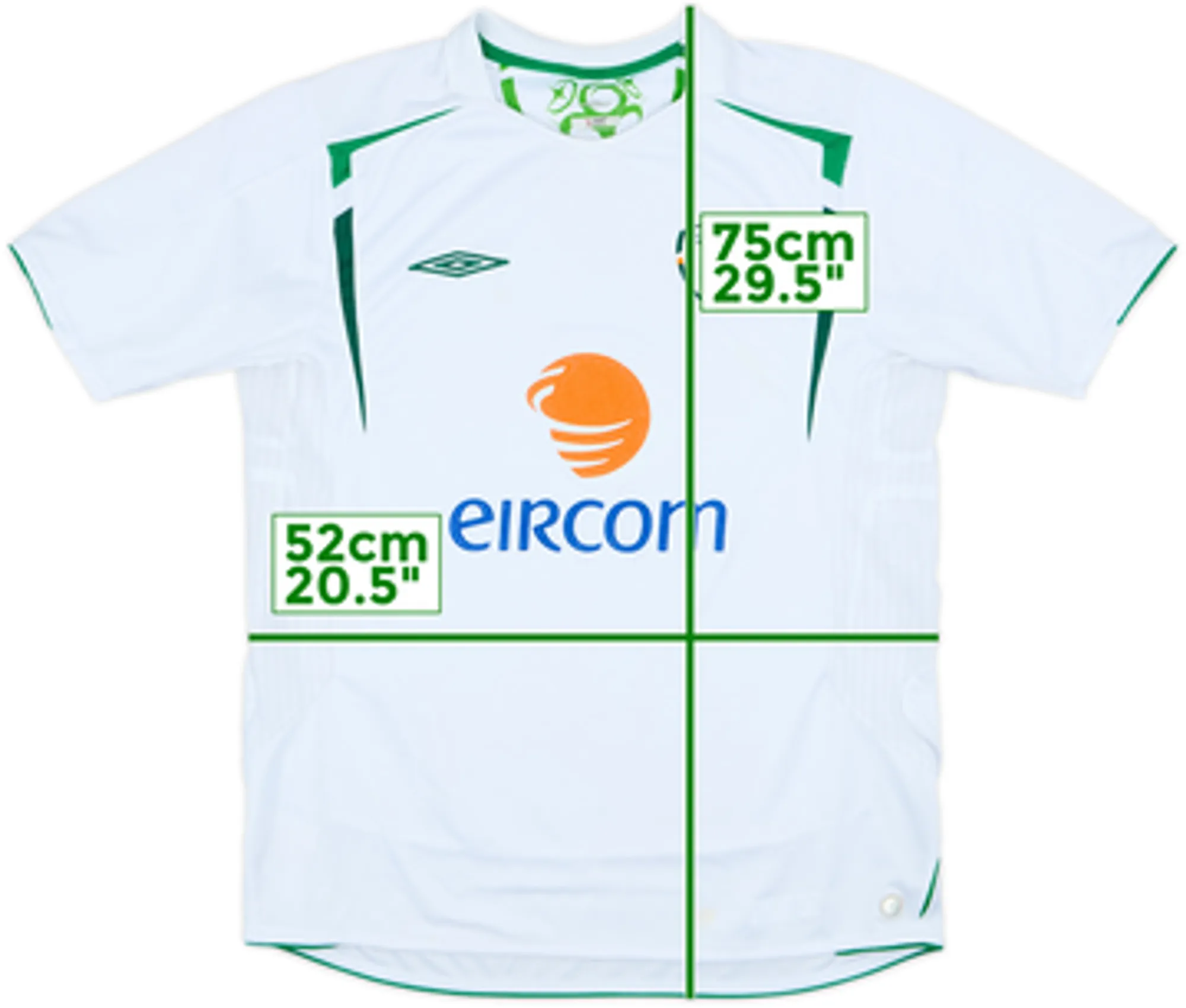 2005-07 Ireland Away Shirt - 5/10 - (XL)