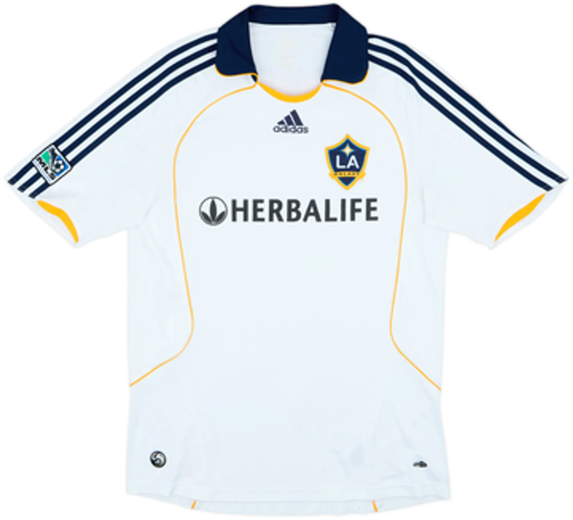 2008-09 LA Galaxy Home Shirt Beckham #23 - 6/10 - (XL)