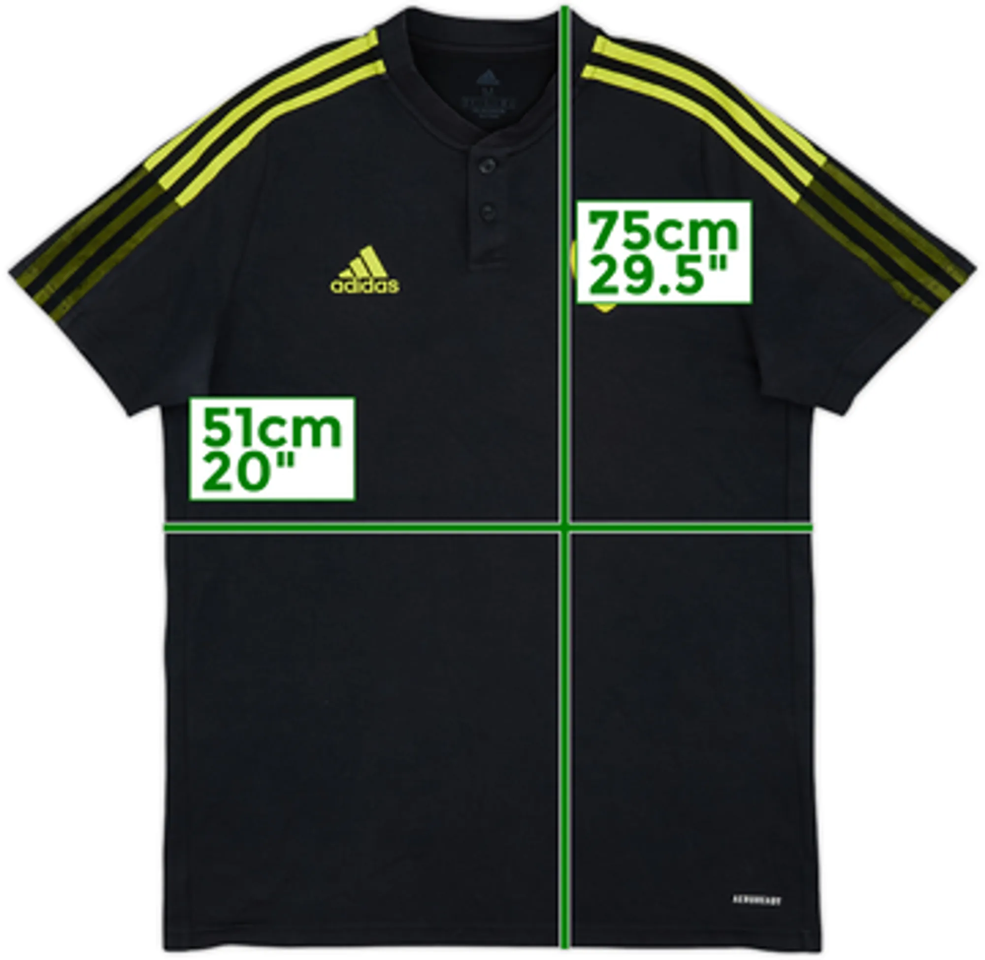 2021-22 Leeds United adidas Polo Shirt - 10/10 - (M)