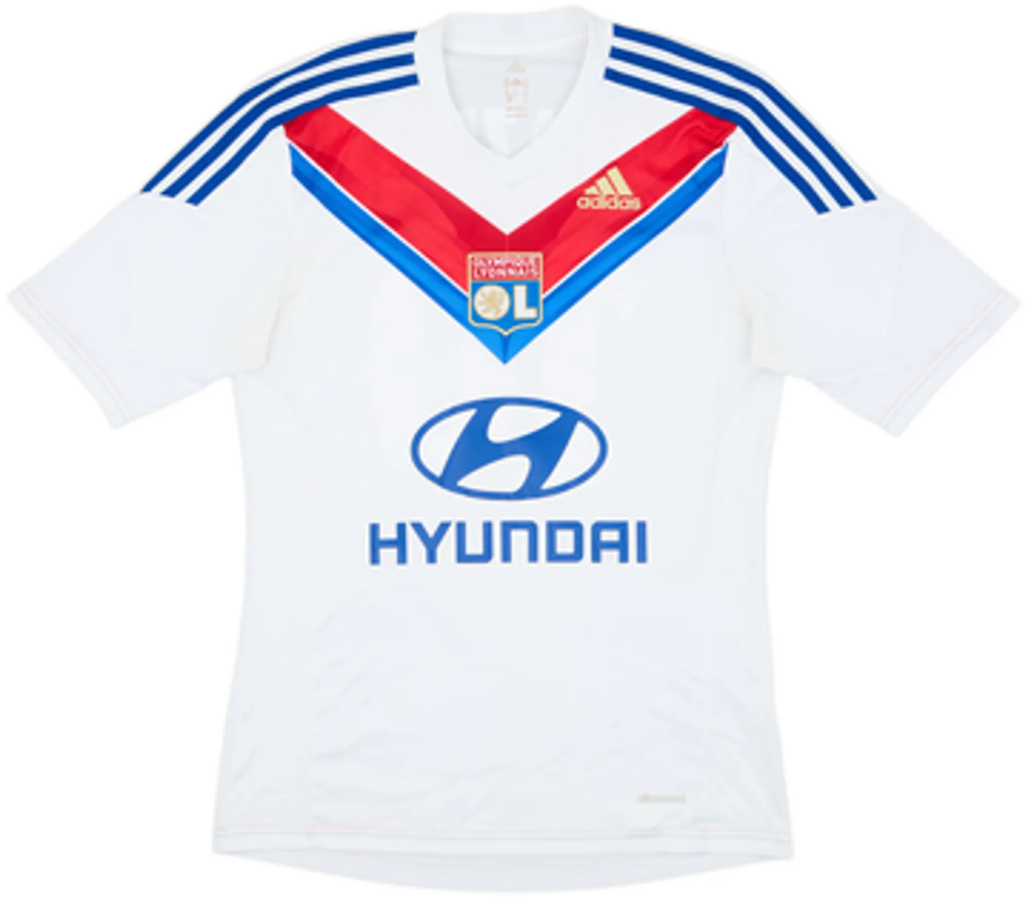 2013-14 Lyon Home Shirt Lacazette #10 - 8/10 - (S)