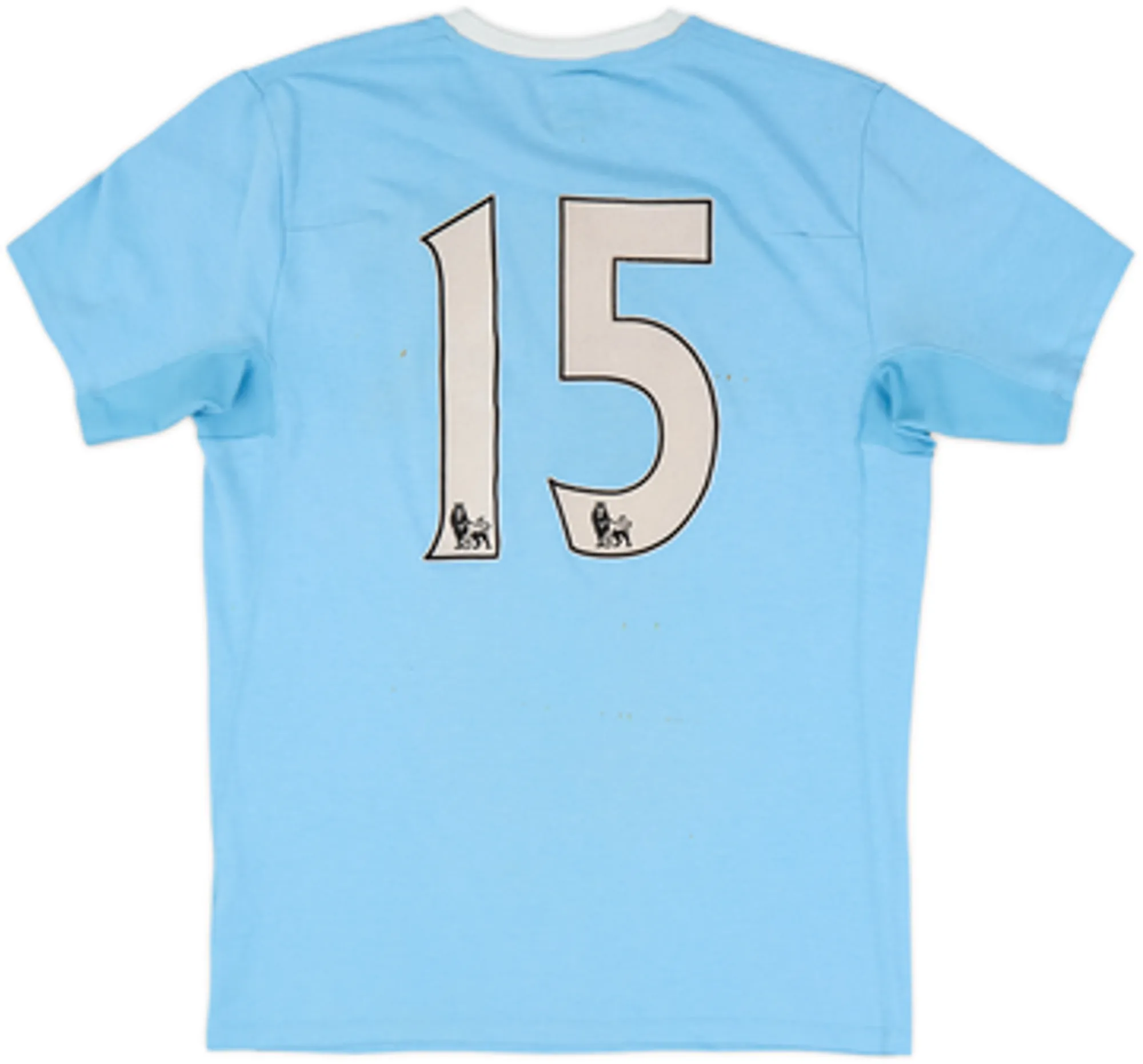 2009-10 Manchester City Home Shirt #15 - 5/10 - (M)