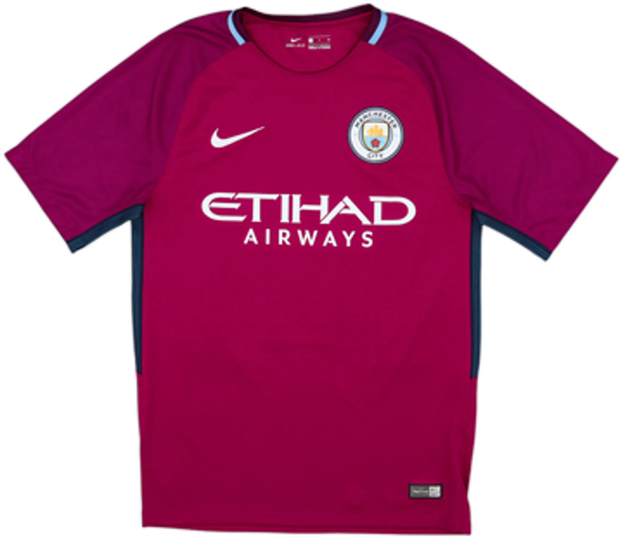 2017-18 Manchester City Away Shirt Kun Aguero #10 - 10/10 - (M)