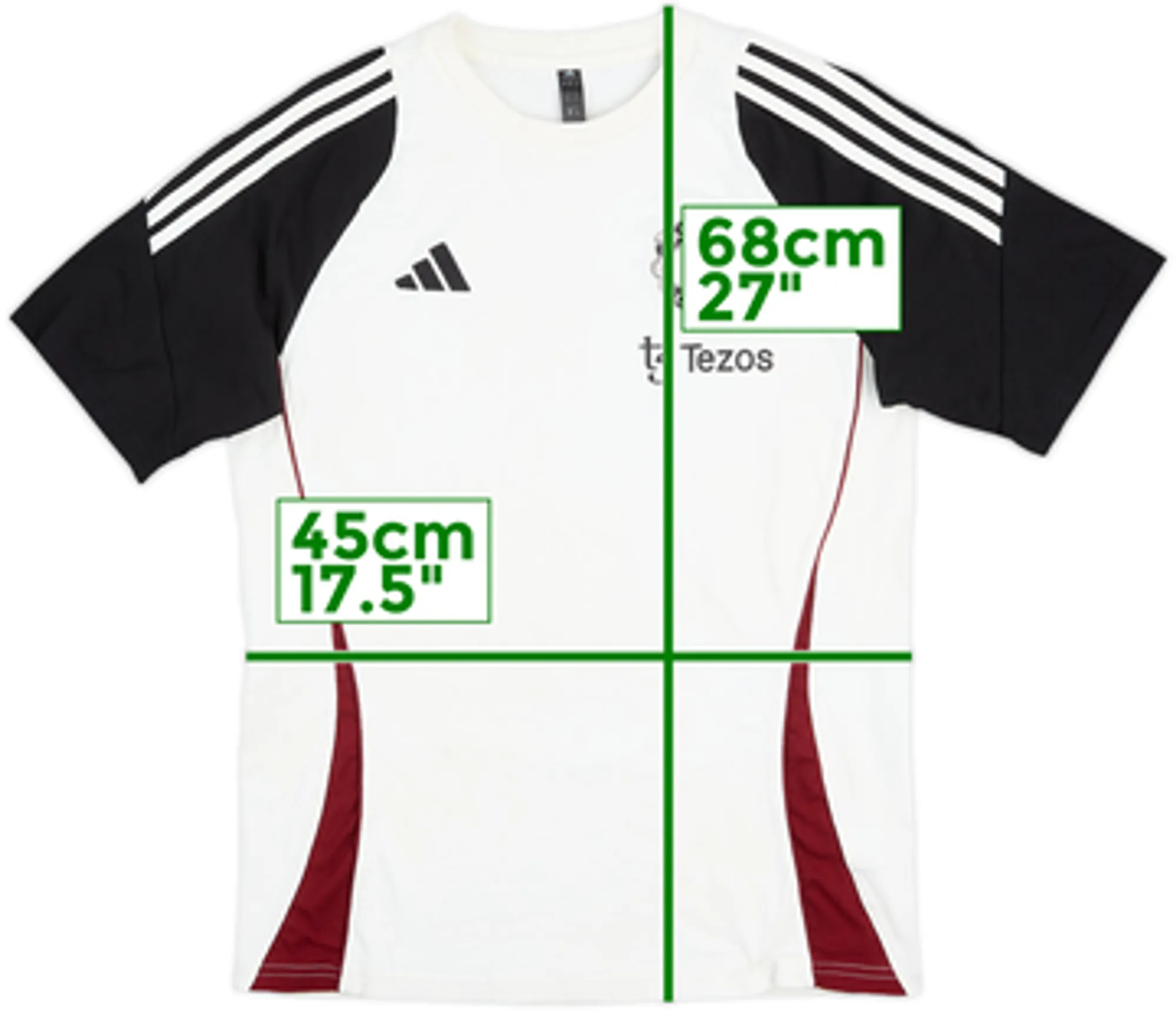 2024-25 Manchester United adidas Cotton Tee - 8/10 - (S)