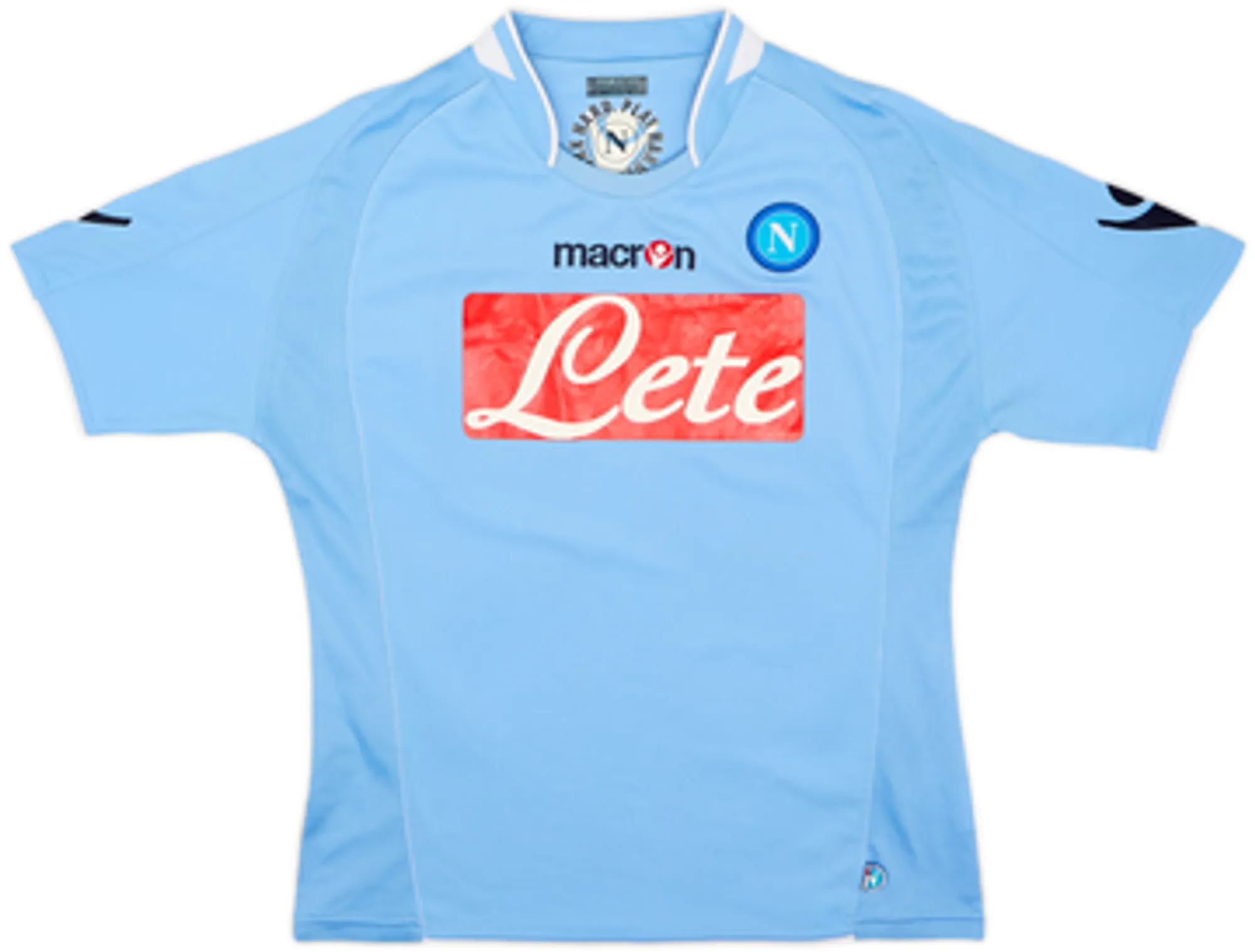 2009-10 Napoli Home Shirt Lavezzi #7 - 9/10 - (M)