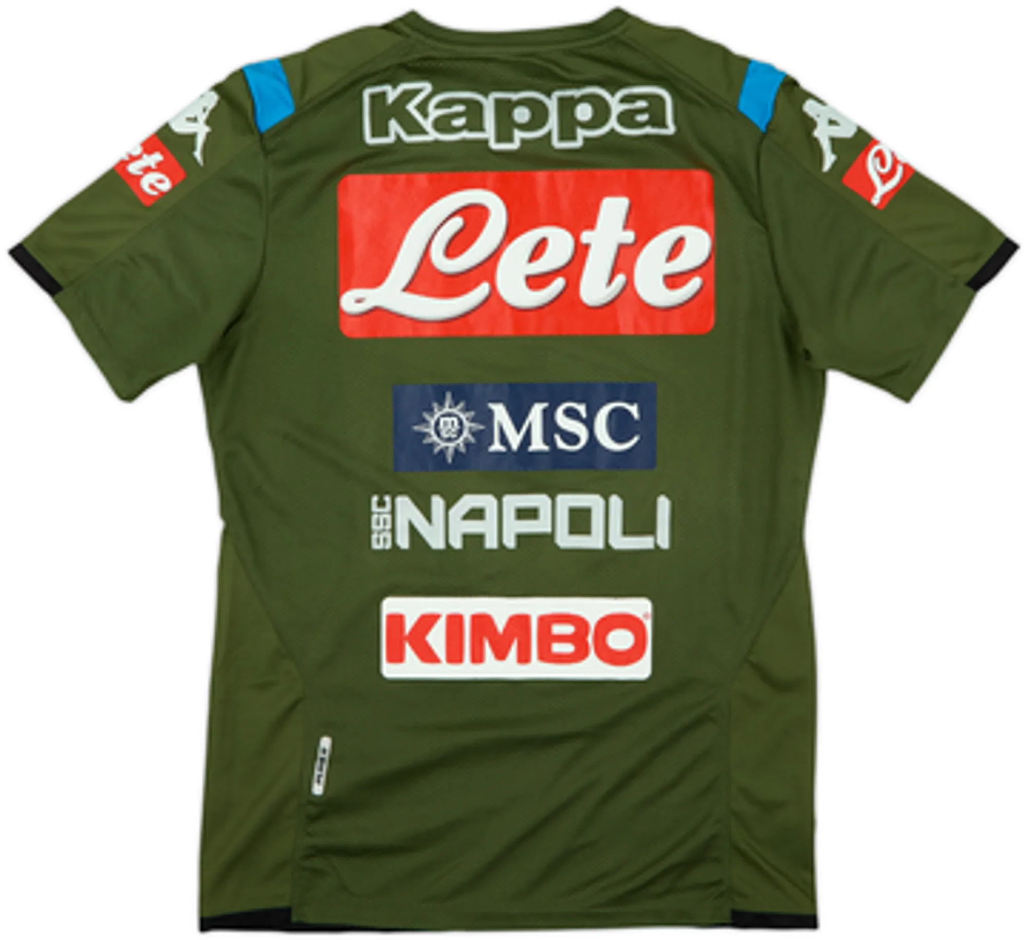 2019-20 Napoli Player Issue Kappa Training Shirt #4 - 5/10 - (XL)