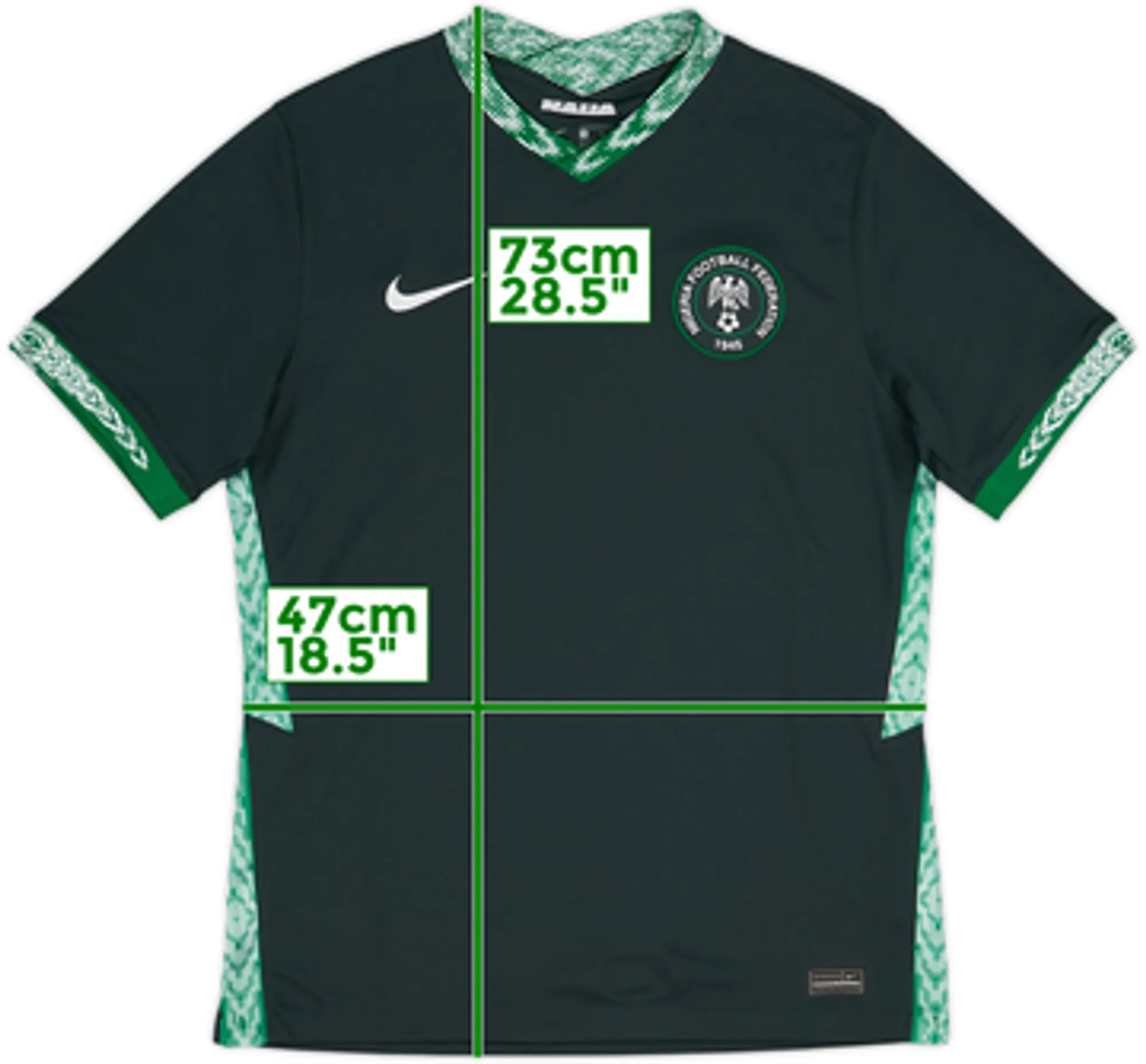 2020-21 Nigeria Away Shirt - 10/10 - (M)