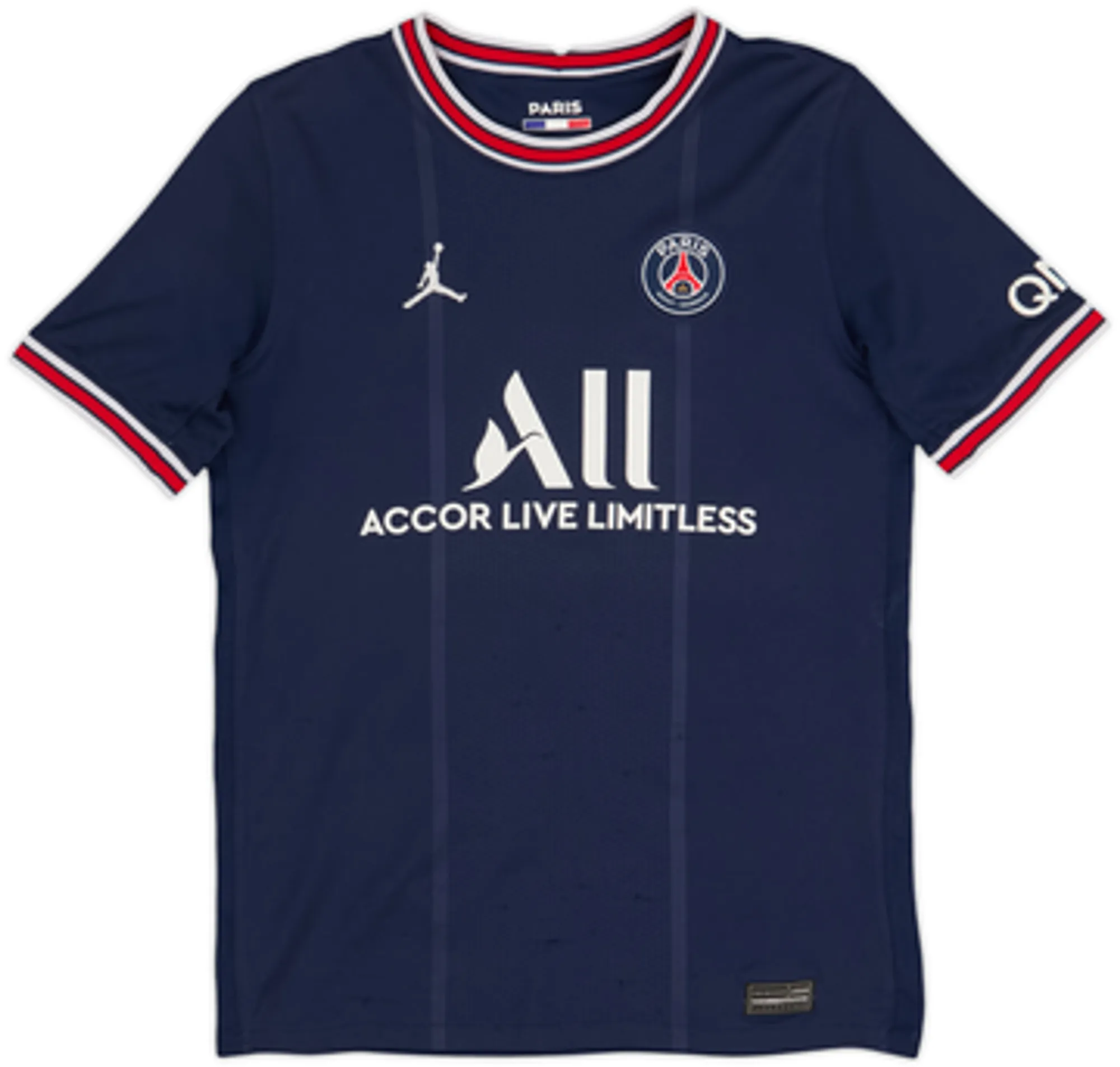2021-22 Paris Saint-Germain Home Shirt Messi #30 - 6/10 - (XL.Boys)