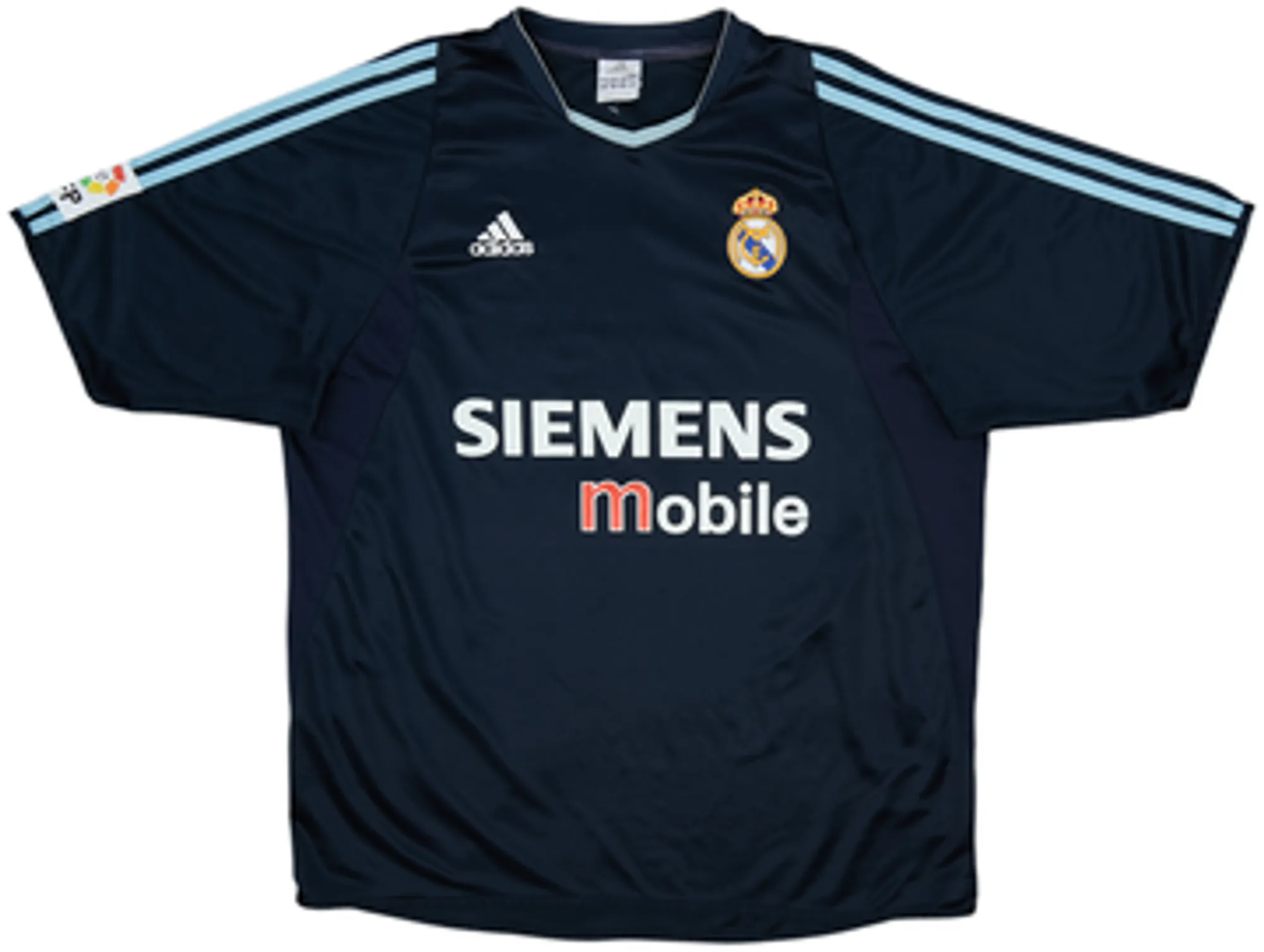2003-04 Real Madrid Away Shirt Zidane #5 - 7/10 - (XL)