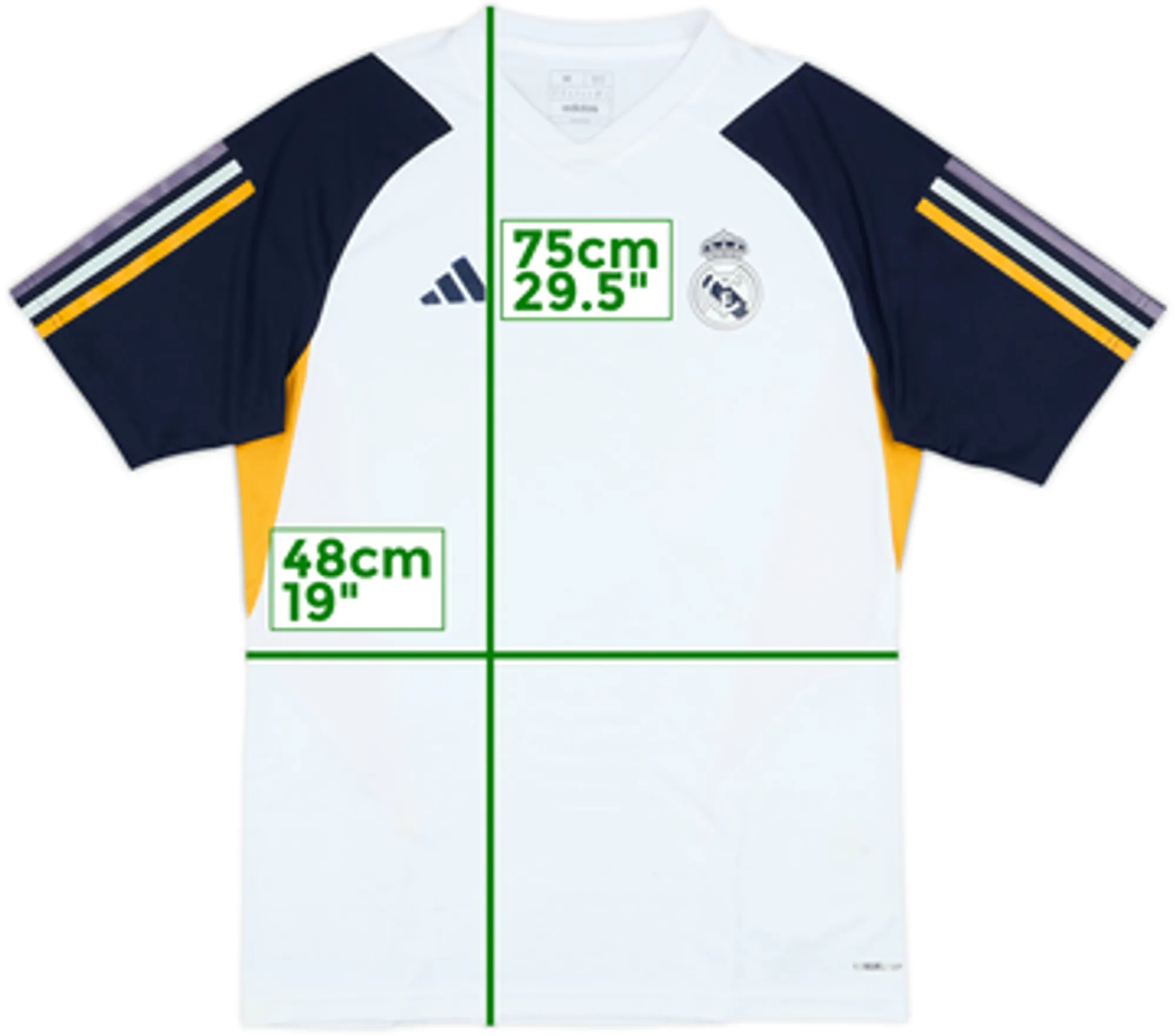 2023-24 Real Madrid adidas Training Shirt - 5/10 - (M)