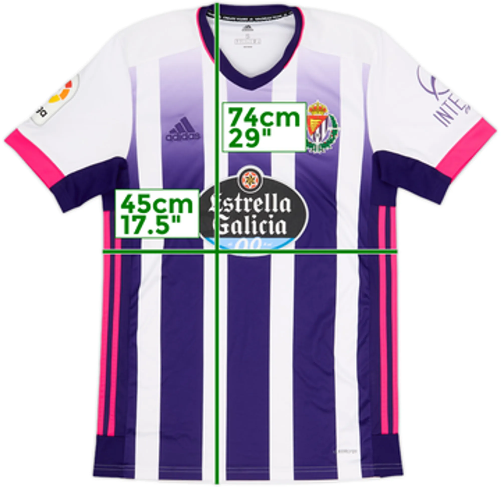 2020-21 Real Valladolid Home Shirt - 8/10 - (M)