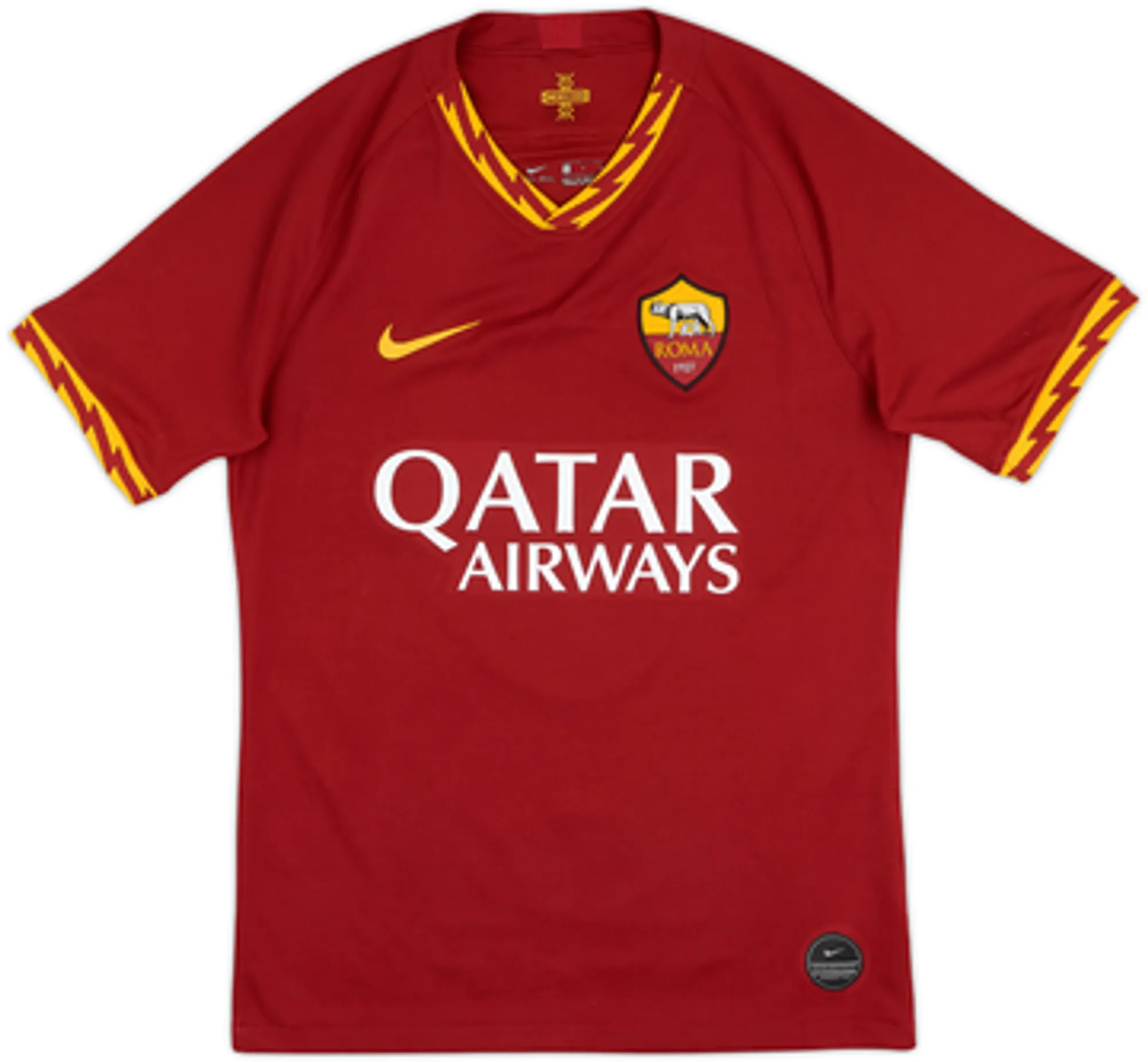 2019-20 Roma Home Shirt Dzeko #9 - 8/10 - (S)