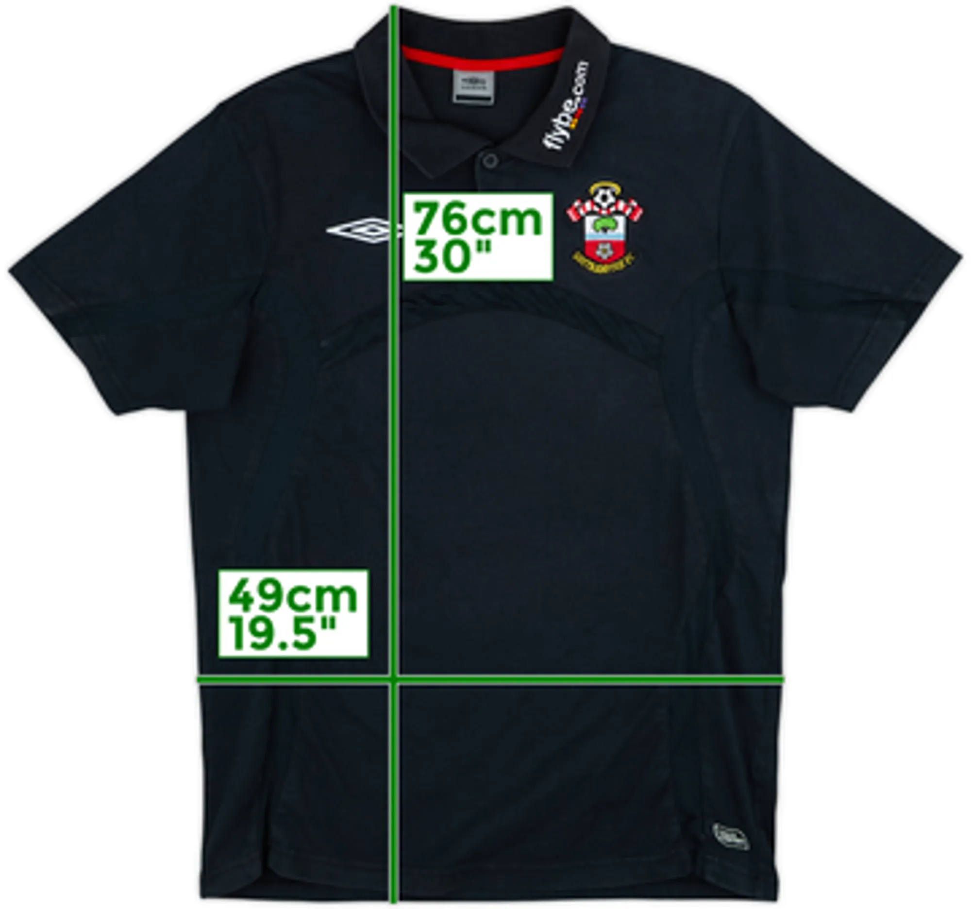 2008-09 Southampton Umbro Polo Shirt - 8/10 - (L)